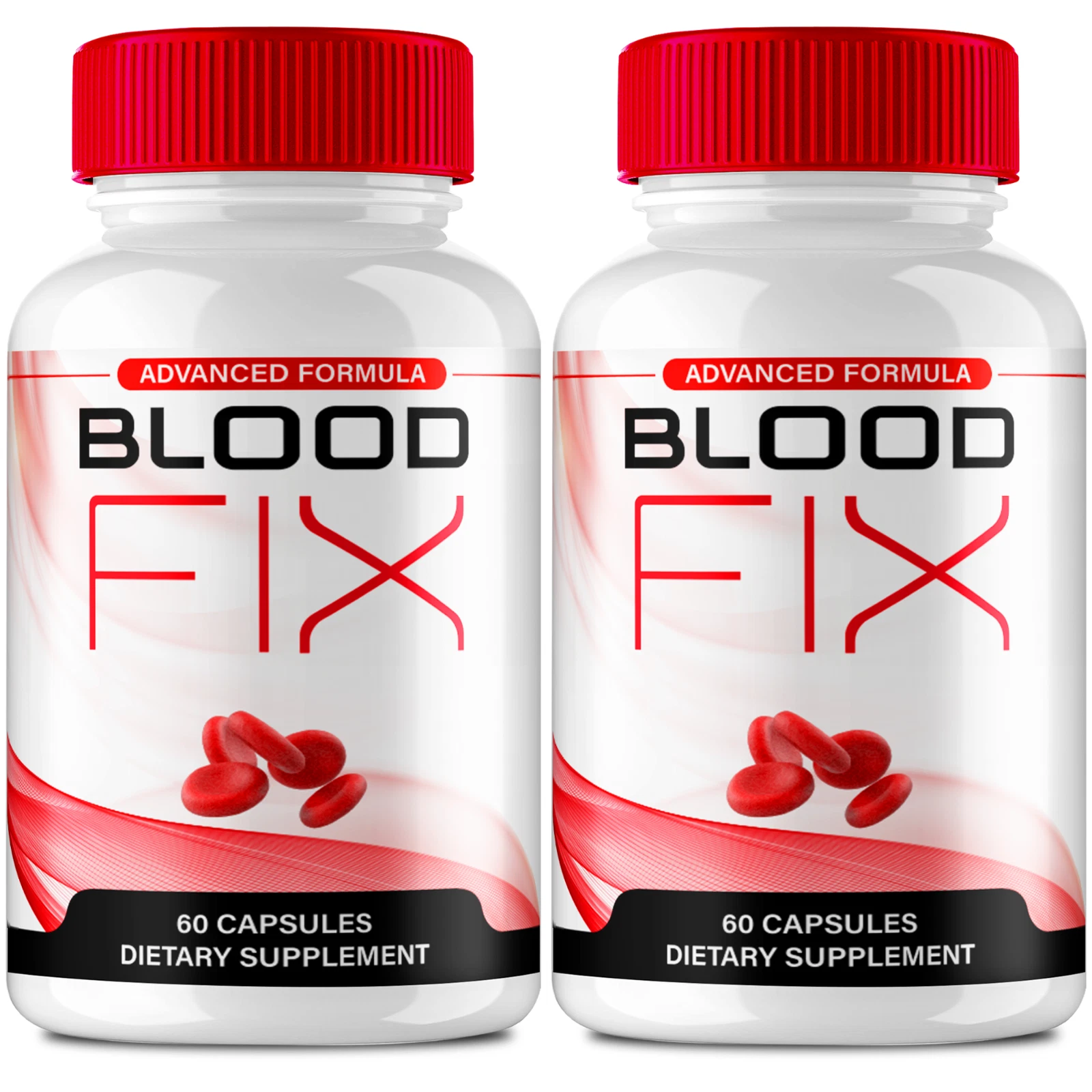 (2 Pack) Blood Fix Blood Support Pills, BloodFix Glycogen Supplement Capsules