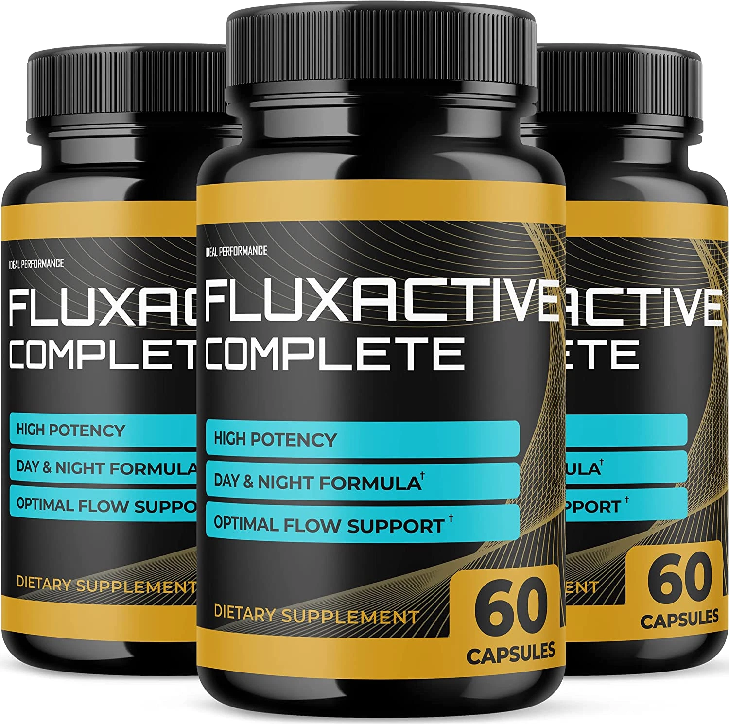 (3 Pack) Fluxactive Complete for Prostate Health Supplement Pills (180 Capsules)