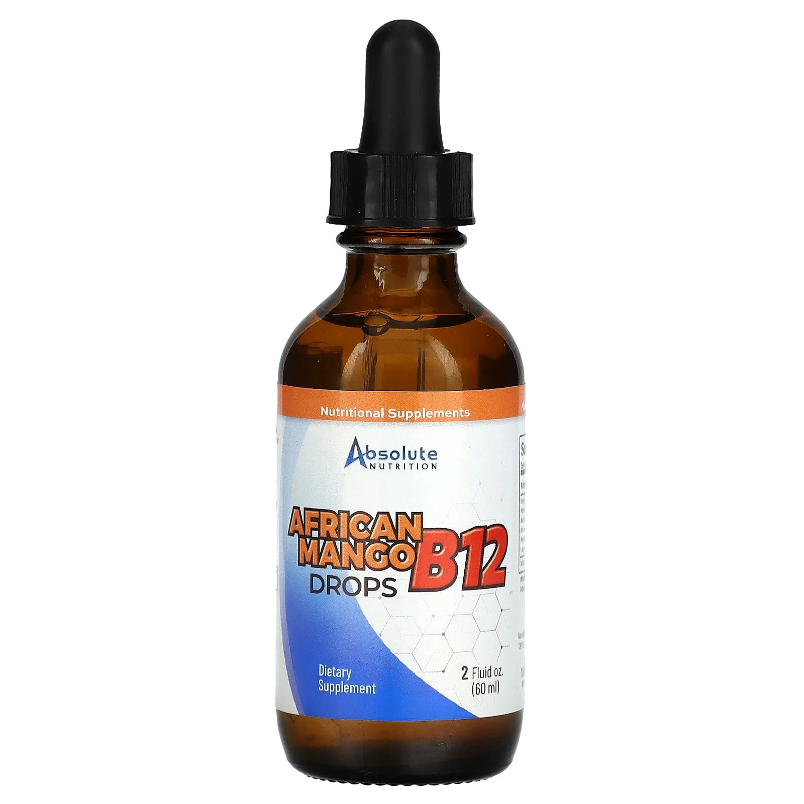 African Mango B12 Drops, 2 fl oz (60 ml)