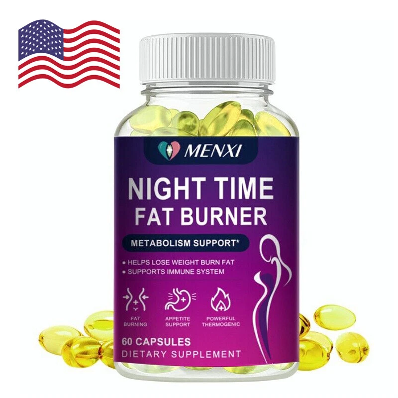 Night Time Fat Burner Supplement For Fat Burn Weight Loss Appetite Suppressant