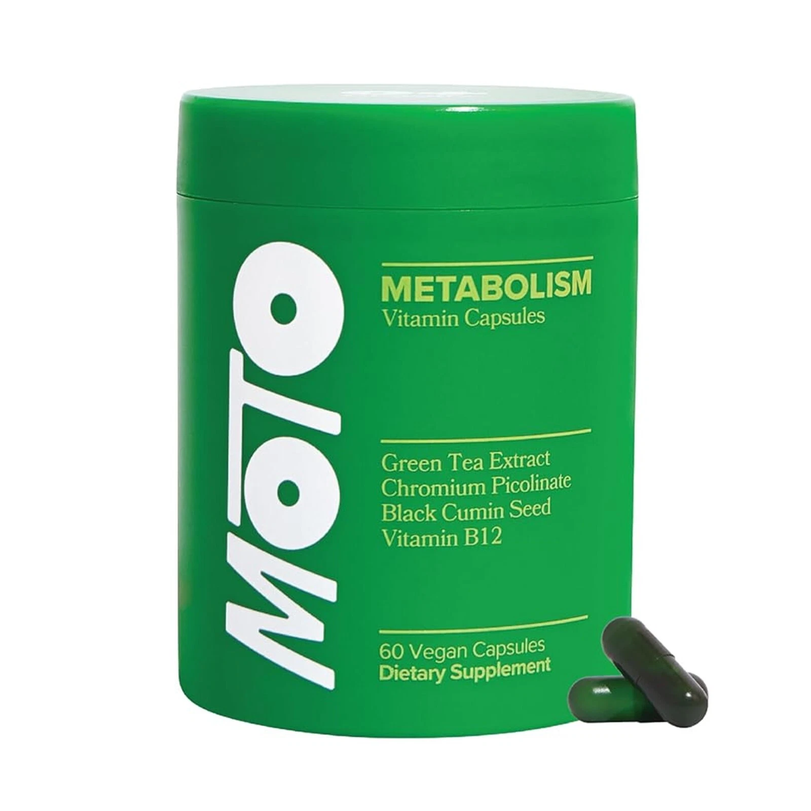 O Positiv Moto Metabolism Boosting Capsules Booster Energy Cravings Vegan