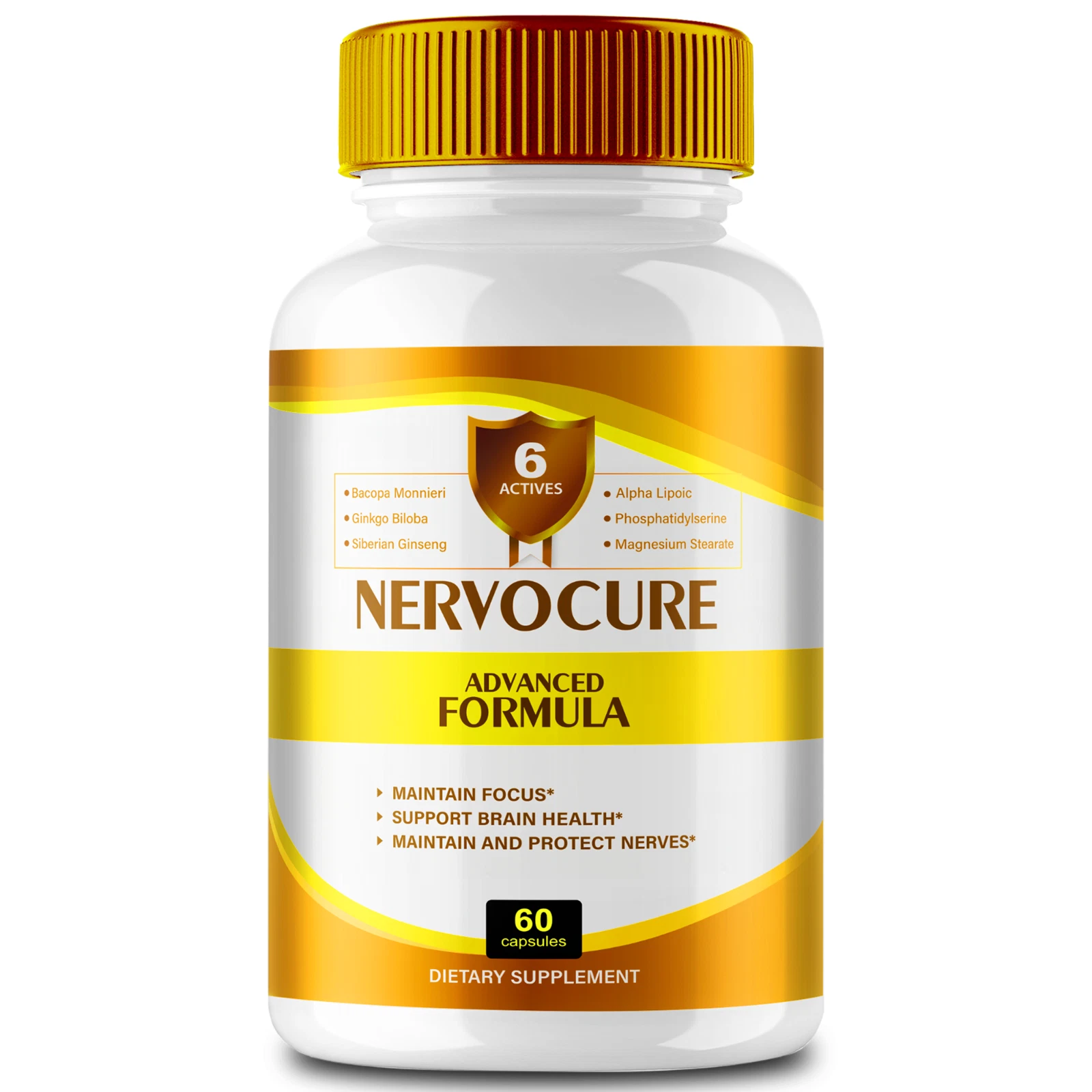 NervoCure Nerve Health Pills for Relief from Various Forms of Nerve Pain 60ct