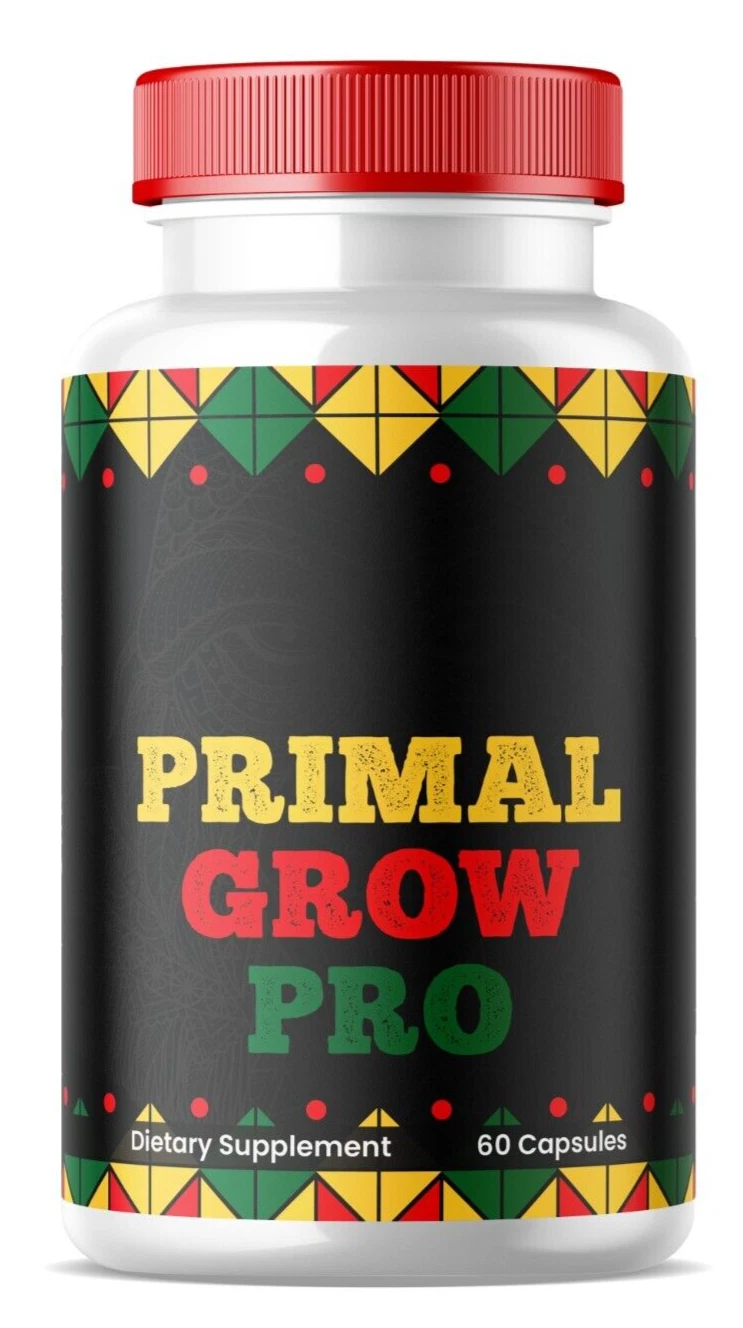 Primal Grow Pro Pills for men ED Supplement for men BigD Fast Ship 60capsules