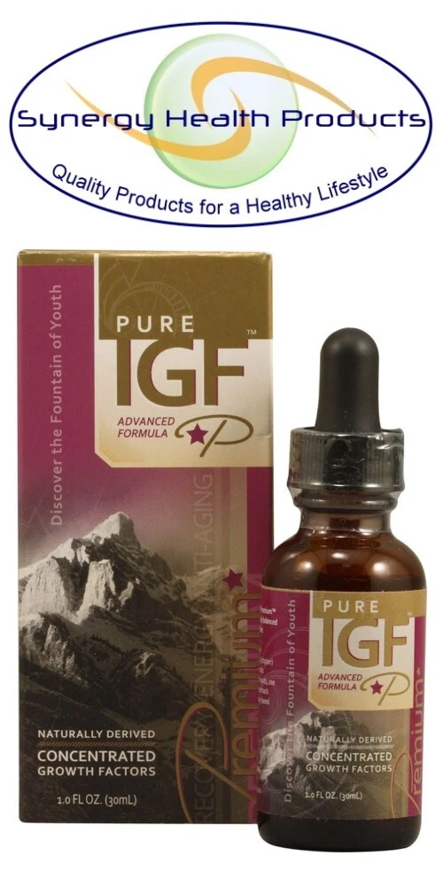 Pure Solutions Pure Factors Premium IGF 11.7 mg/ml 1 oz. (30 ml) New Packaging!