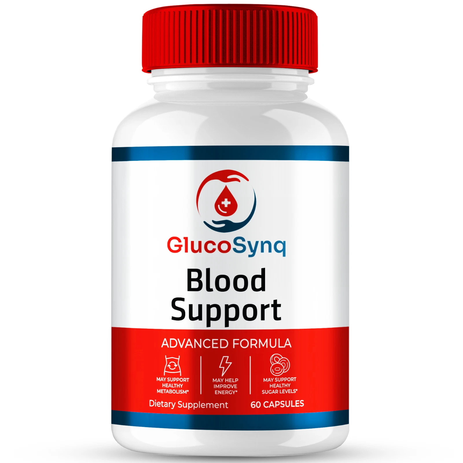 Glucosynq Blood Optimizer Capsules for Blood Circulation Support Pills 60ct