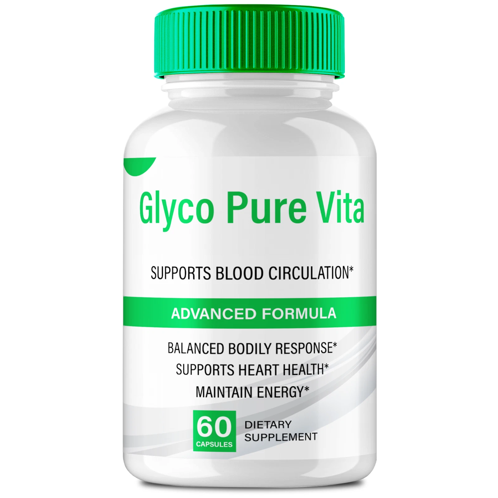 Glyco Pure Vita Advanced Blood Support Pills to Maintain Stable Levels 60ct