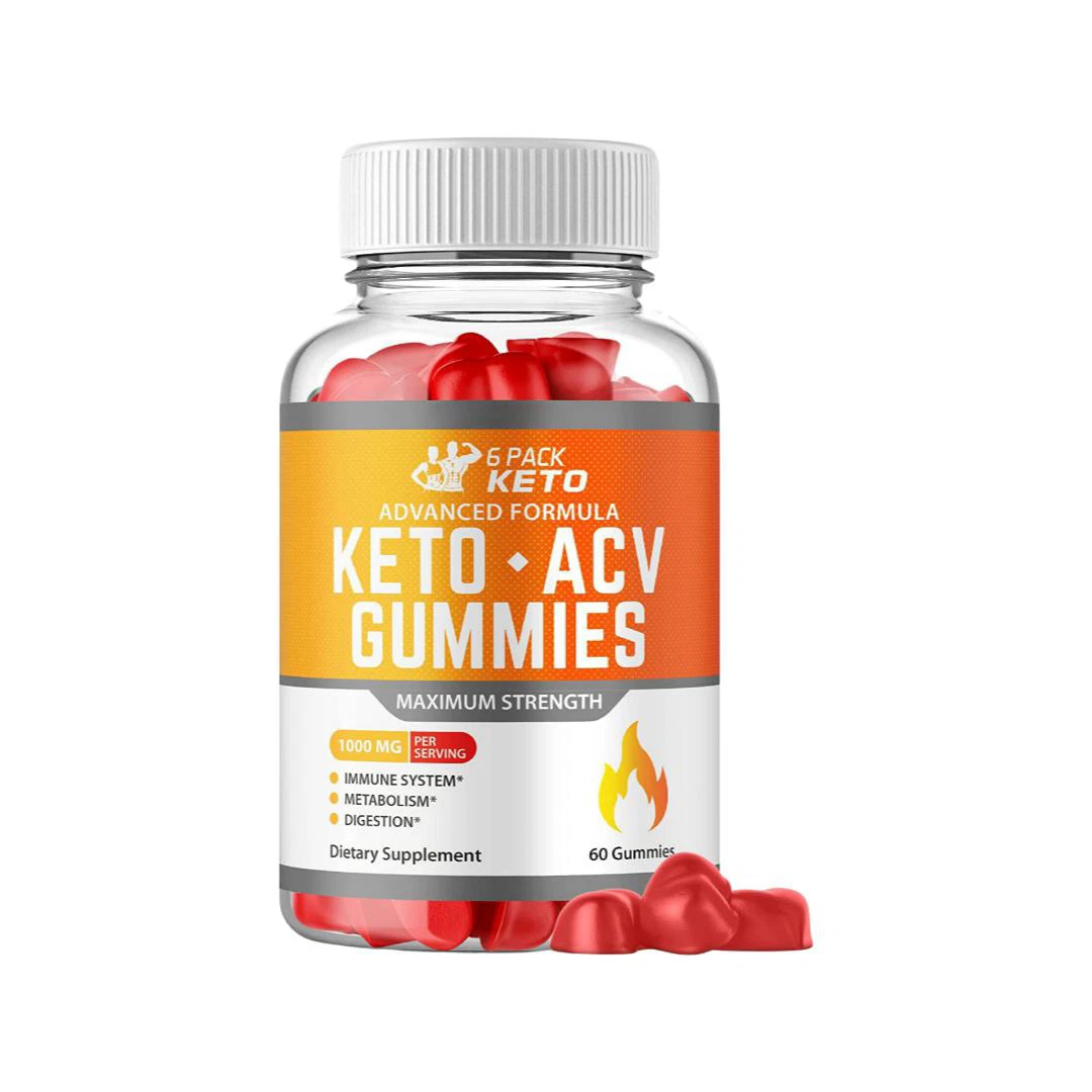 6 Pack Keto Gummies, 6Pack Keto ACV Gummies Six Pack Gummies - 60 Gummies