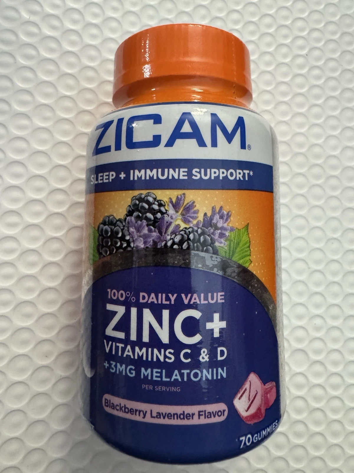 Zicam Sleep + Immune Support* Blackberry Lavender (70 gummies) Exp 12/25