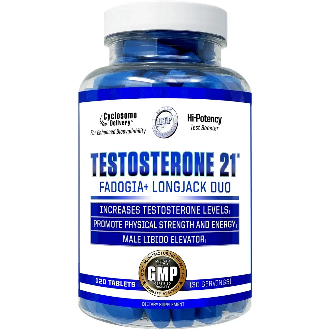 HTP Testosterone 21, 120 Tablets