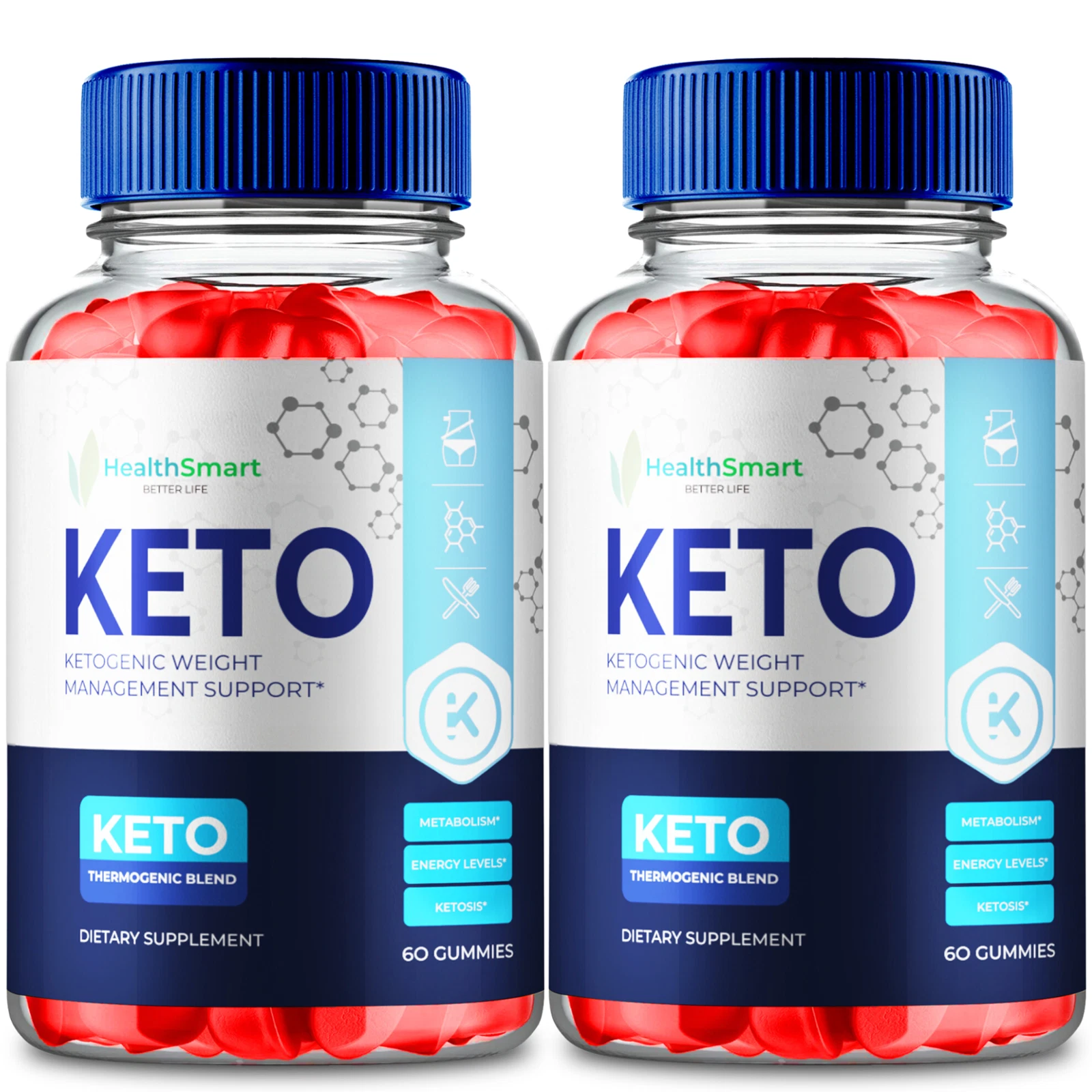 Health Smart ACV Gummies - Official Formula (2 Pack)