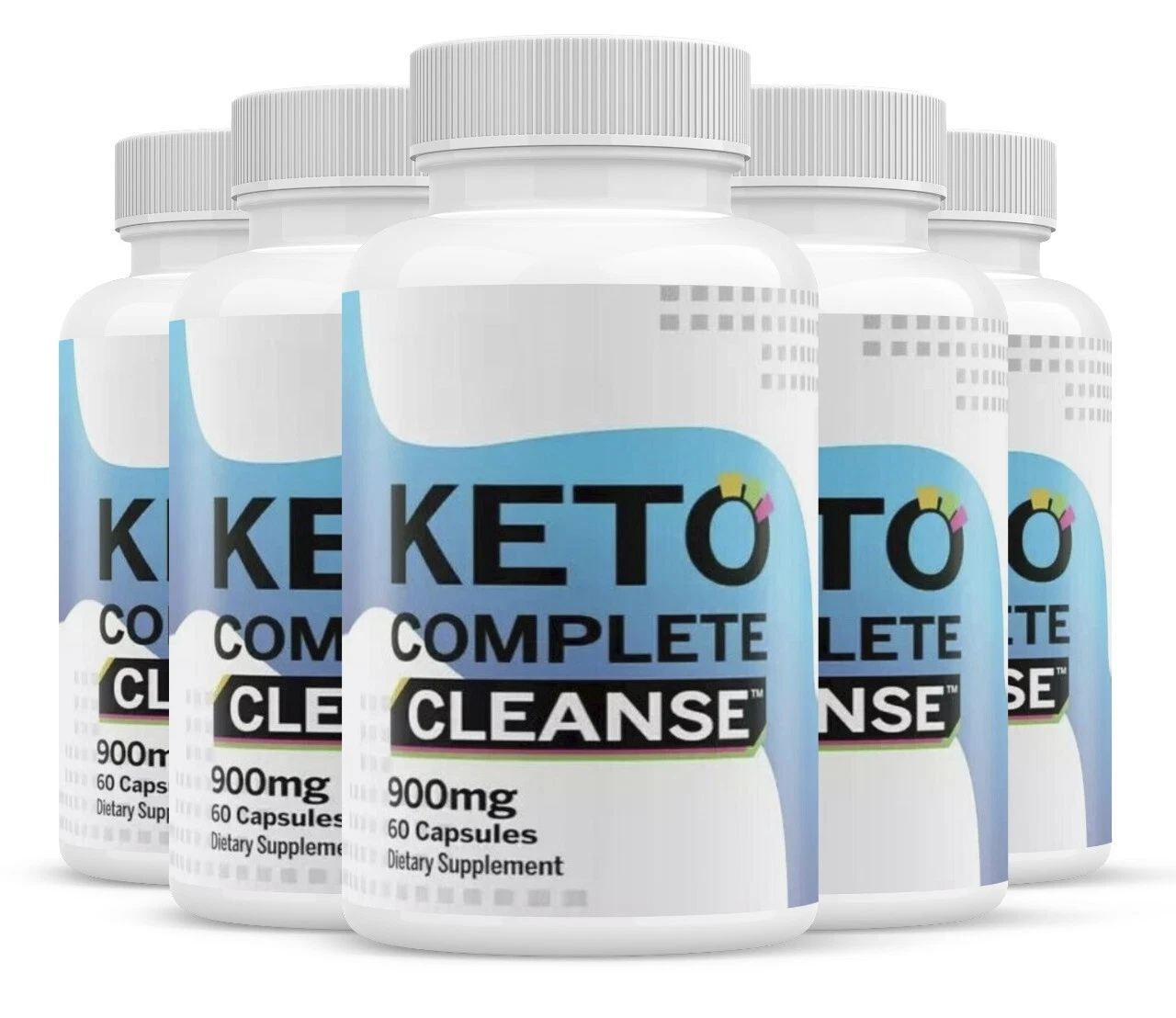 Keto Complete Cleanse Unisex Natural Weight Loss Formula (300 Capsules) 5-Pack