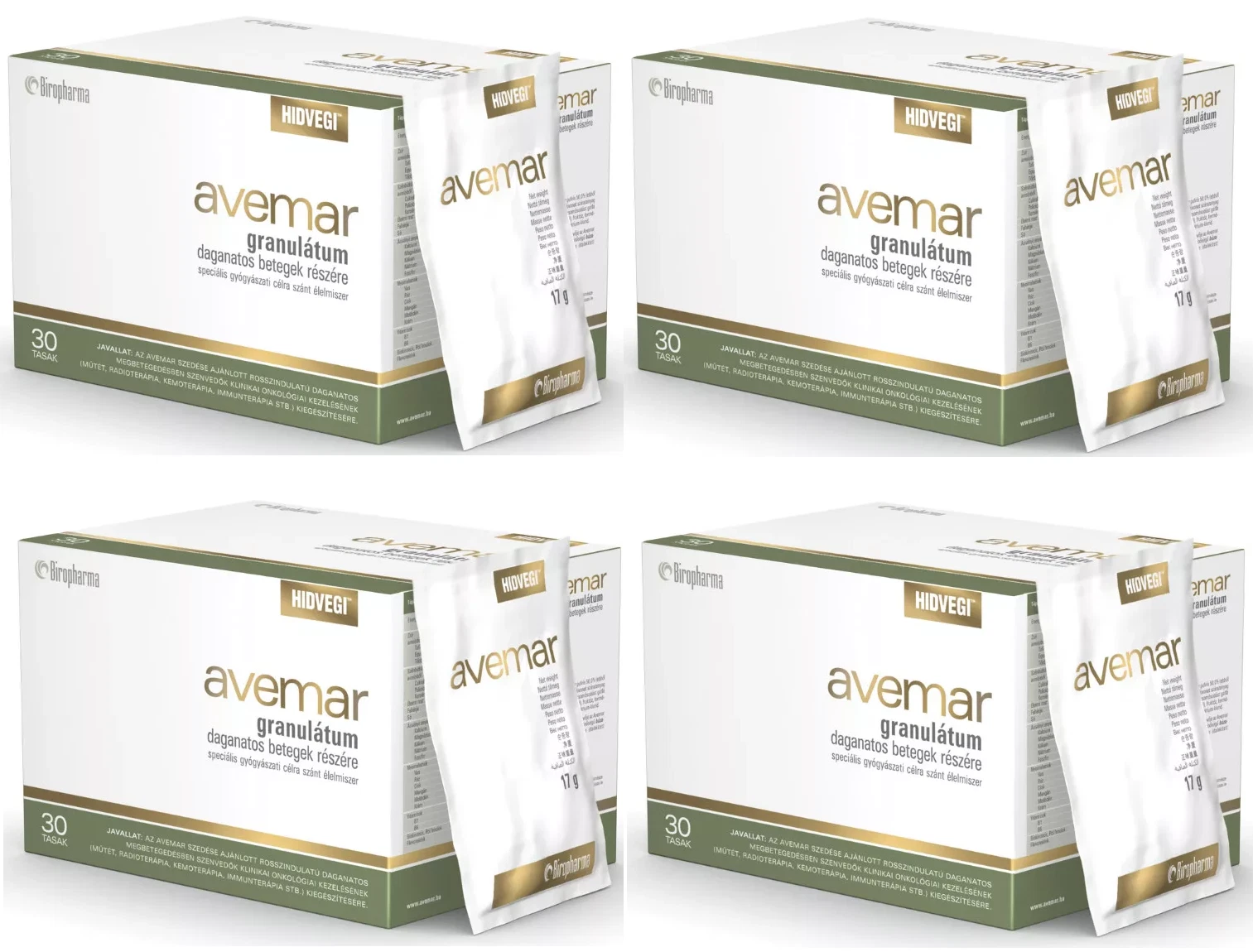 AVEMAR Granulate Drink Powder - 120 (4x30) Sachets FRESH MODEL- EXPRESS SHIPPING