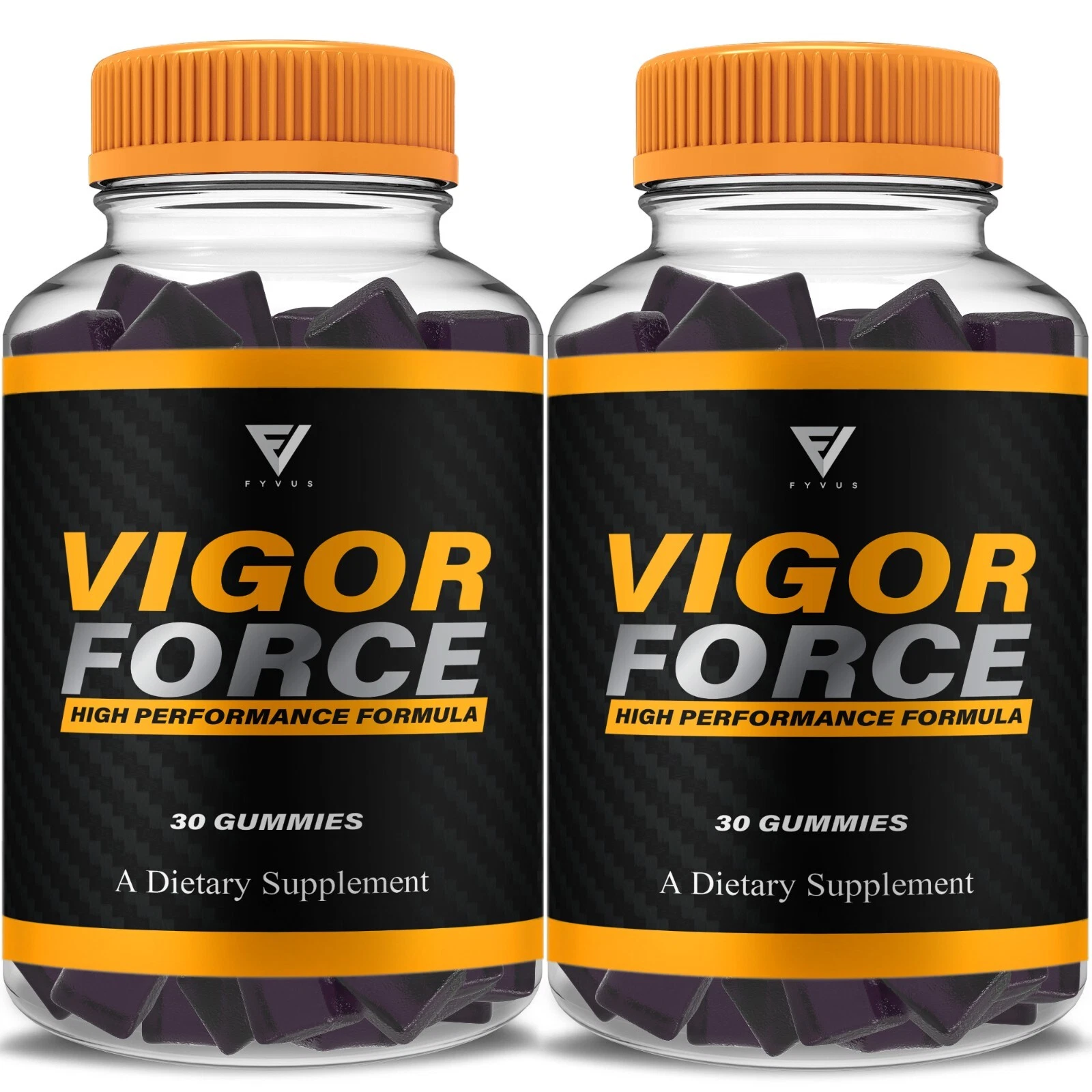 (2 Pack) Vigor Force Gummies, VigorForce Maximum Performance (2 Month Supply)