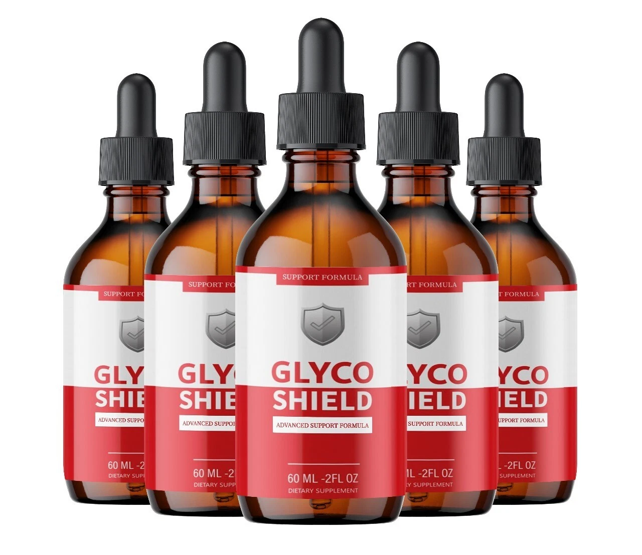 Glyco Shield Drops Support Blood Health and Overall Wellness ( 5 Pack )