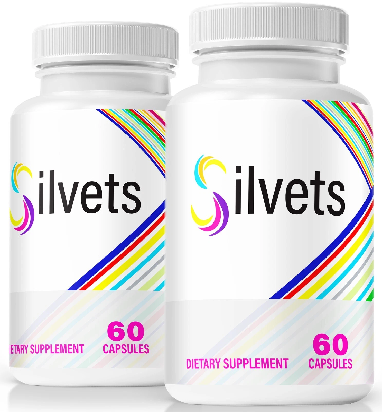 (2 Pack) Silvets Capsules Advanced Weight Loss Formula for Energy & Fat Burning