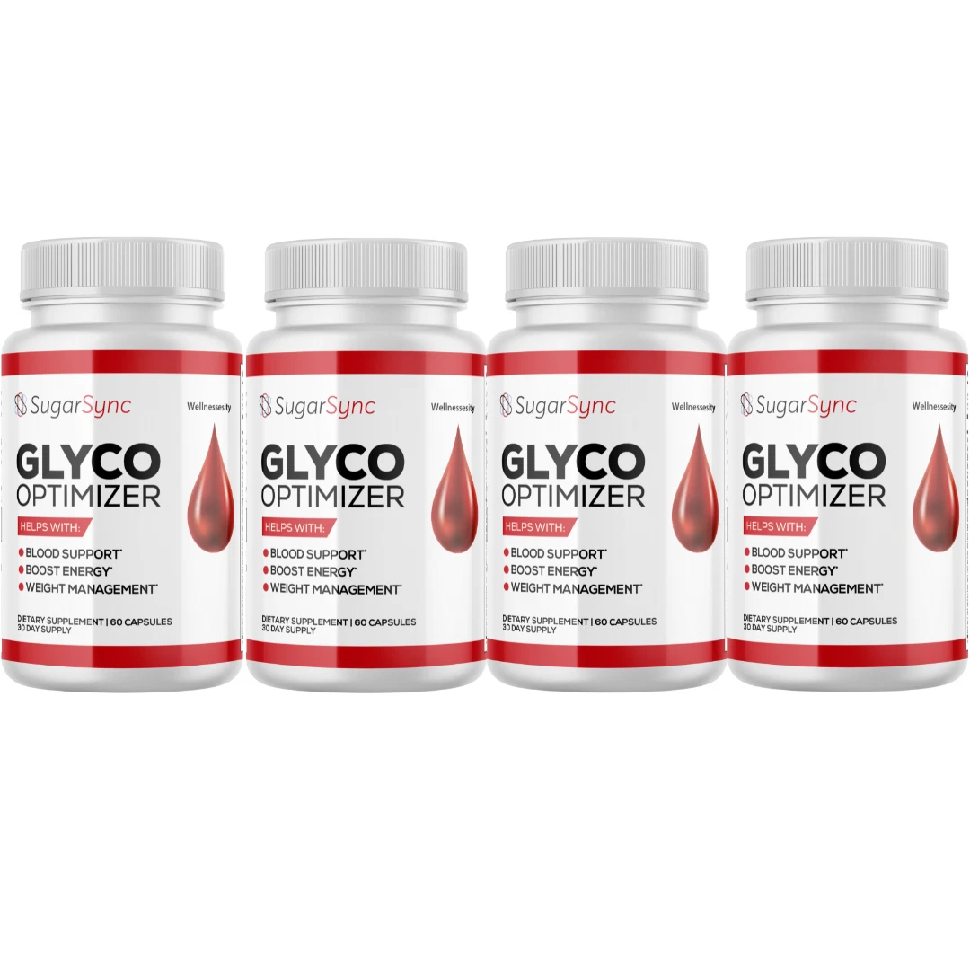 Sugar Sync Glyco Optimizer Maximum Strength Glycogen Supplement - 4 Bottles
