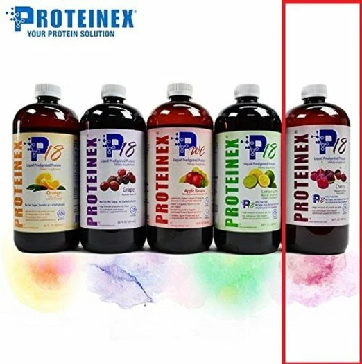 Proteinex 18 Liquid Protein, 30 oz Bottle, Cherry, 1 Each