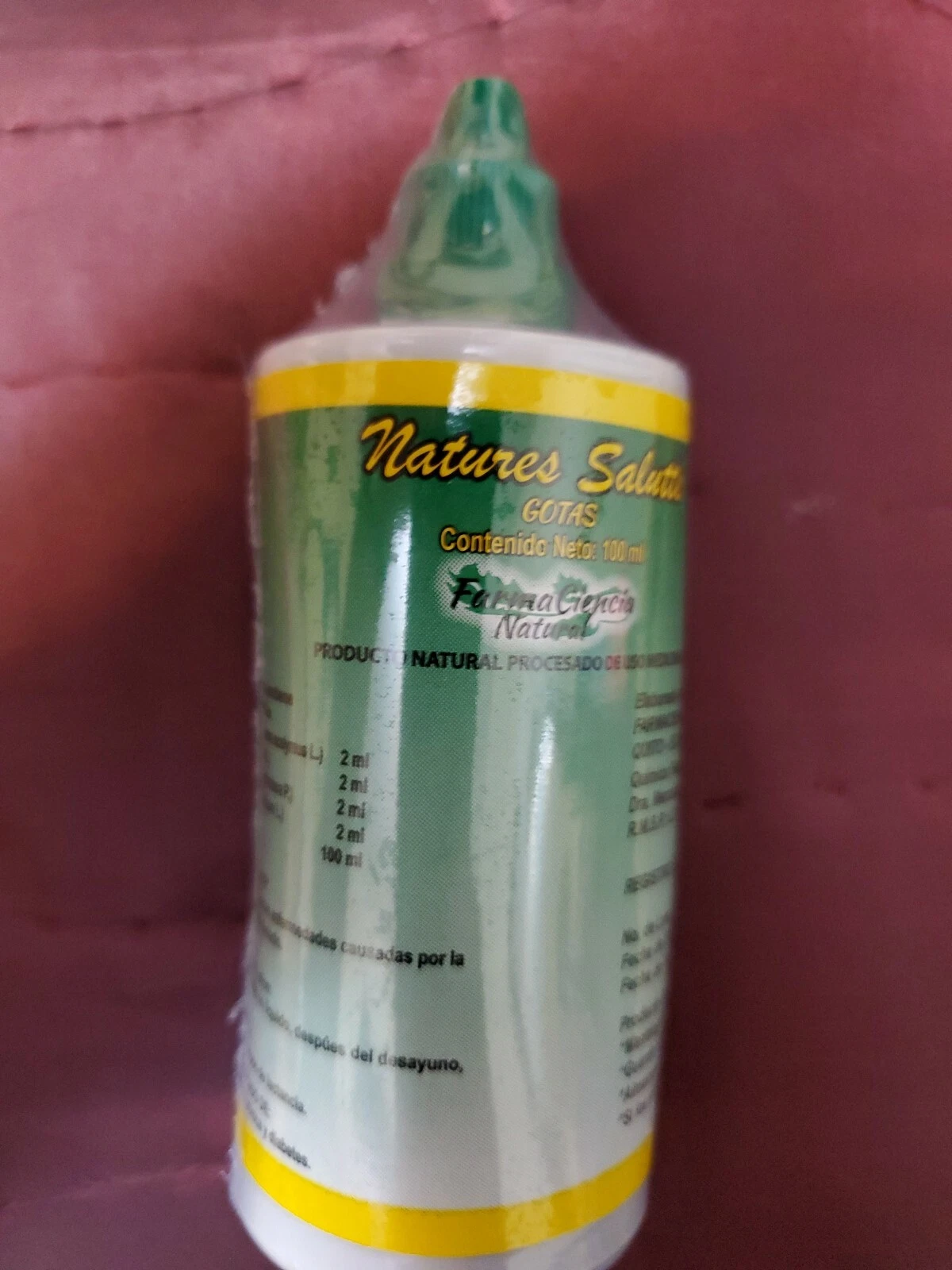 Natures Salutte All natural weight loss/ Pierde peso producto Natural - Efectivo