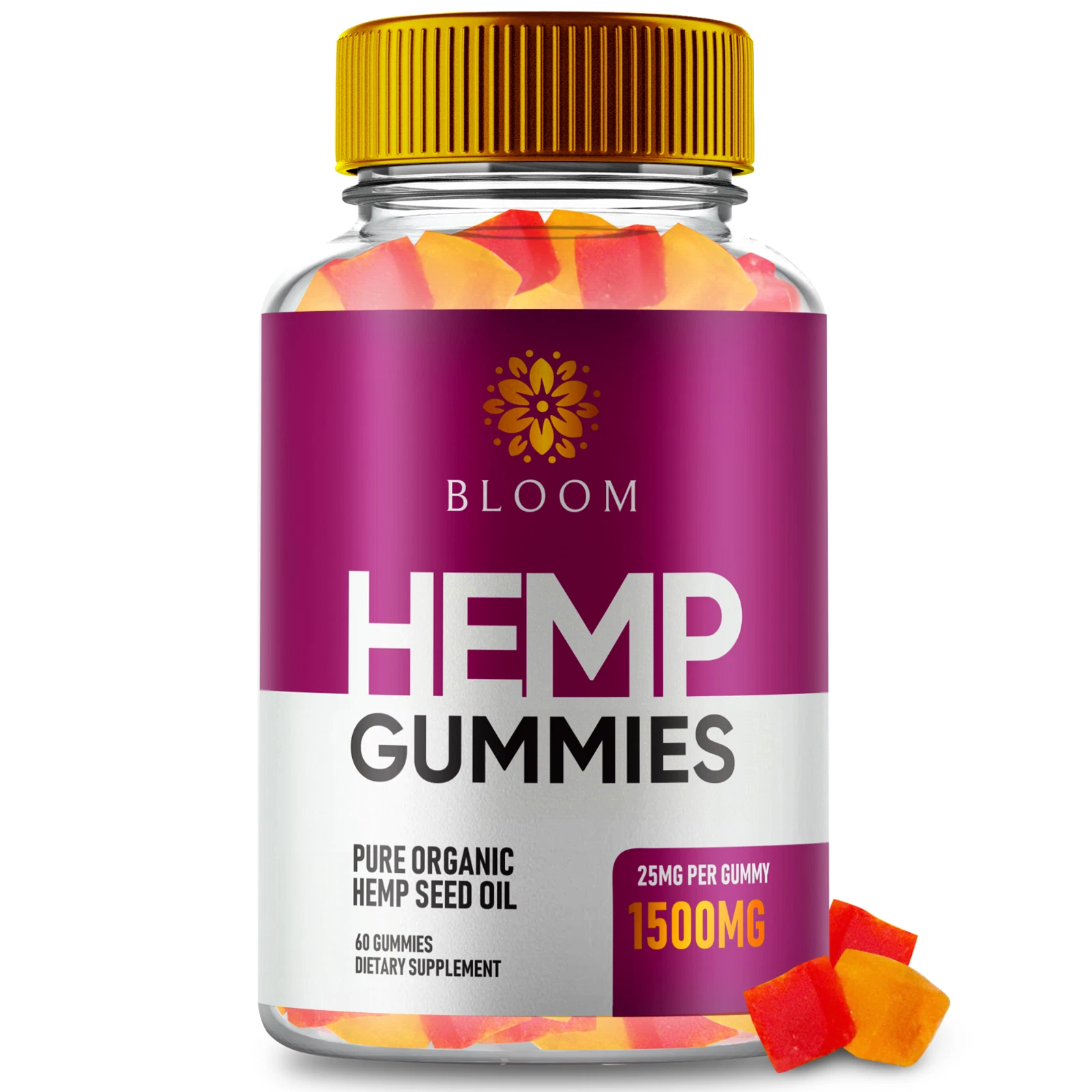 Bloom Gummies Extra Strength Health and Wellness Support (60 Capsules)
