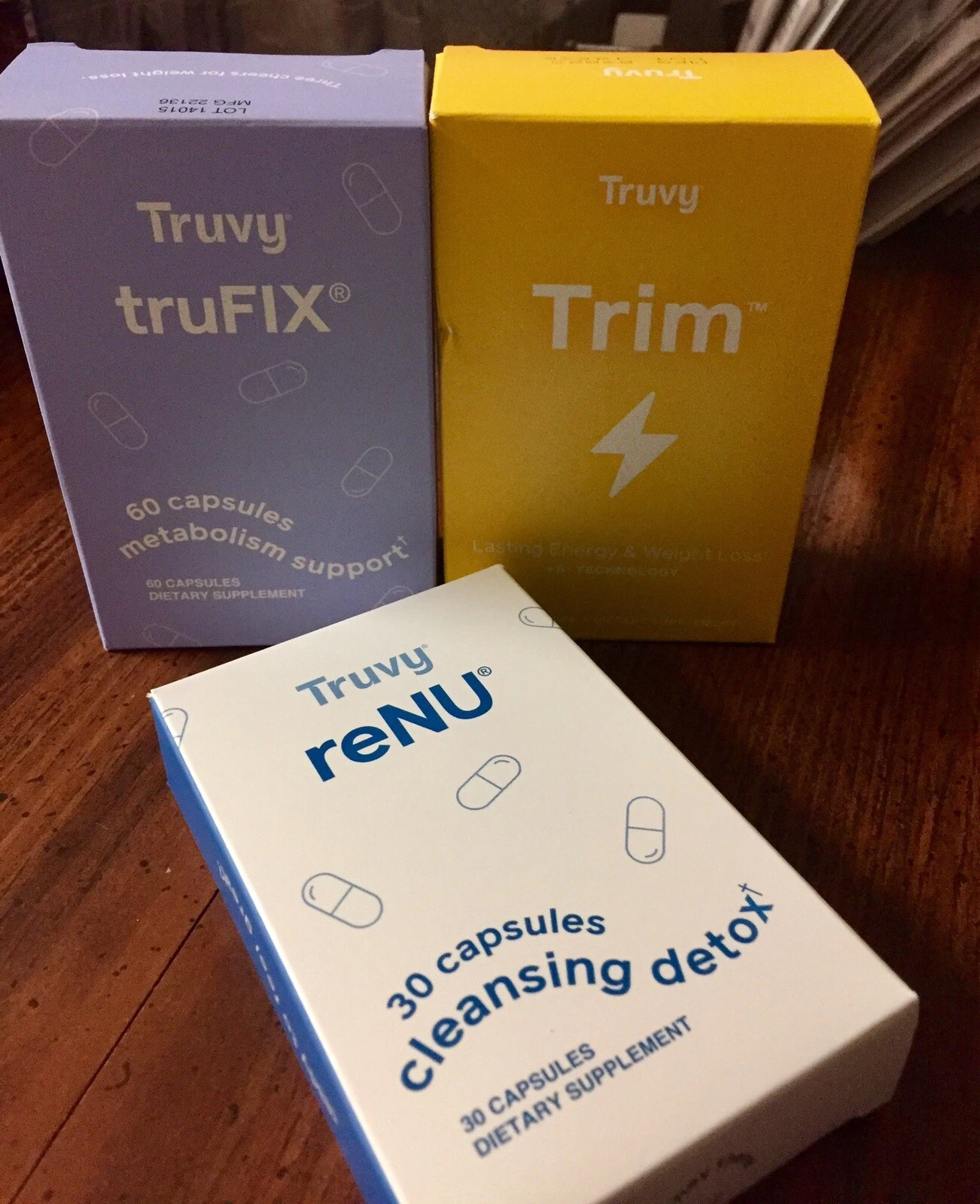 Hot~New Truvy TruFix + Trim New 30 Day Weight Loss Combo + ReNu Amazing Results!