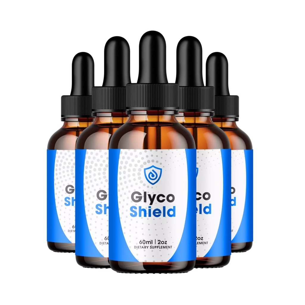 (5-Pack) Glyco Shield Drops – GlycoShield Drops to Support Overall Blood Health