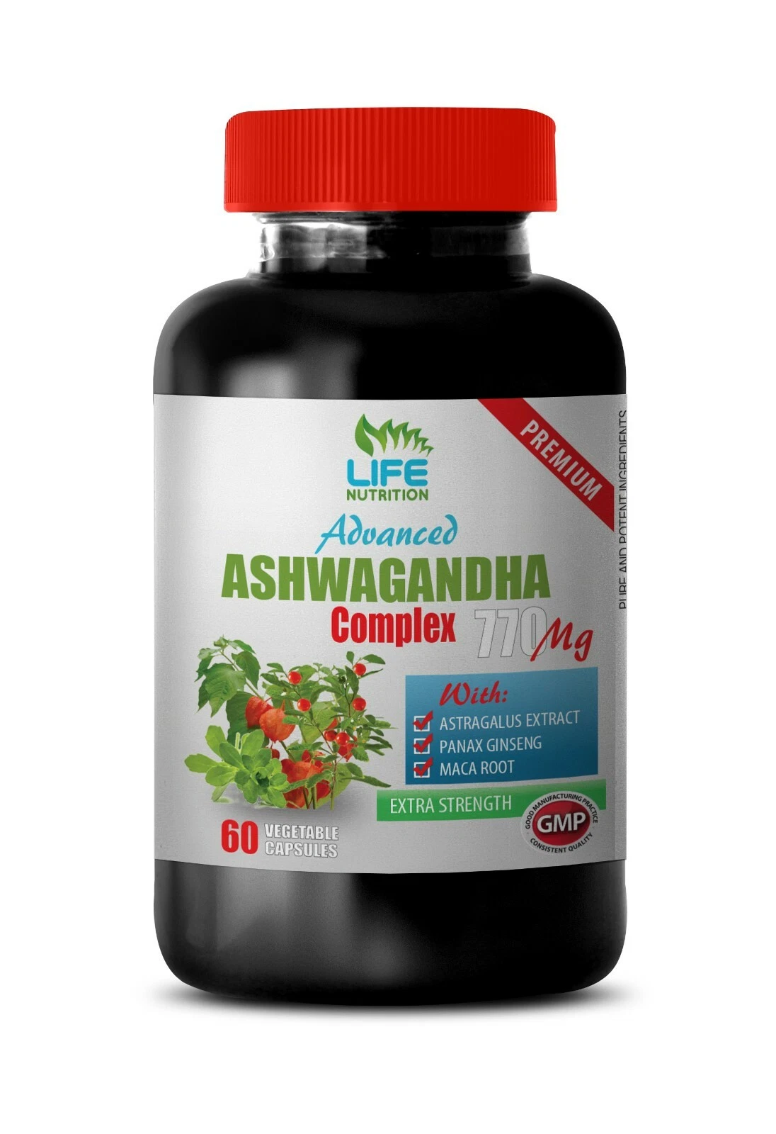 immune boosting supplement - Ashwagandha Complex 770MG - stress vitamins 1B
