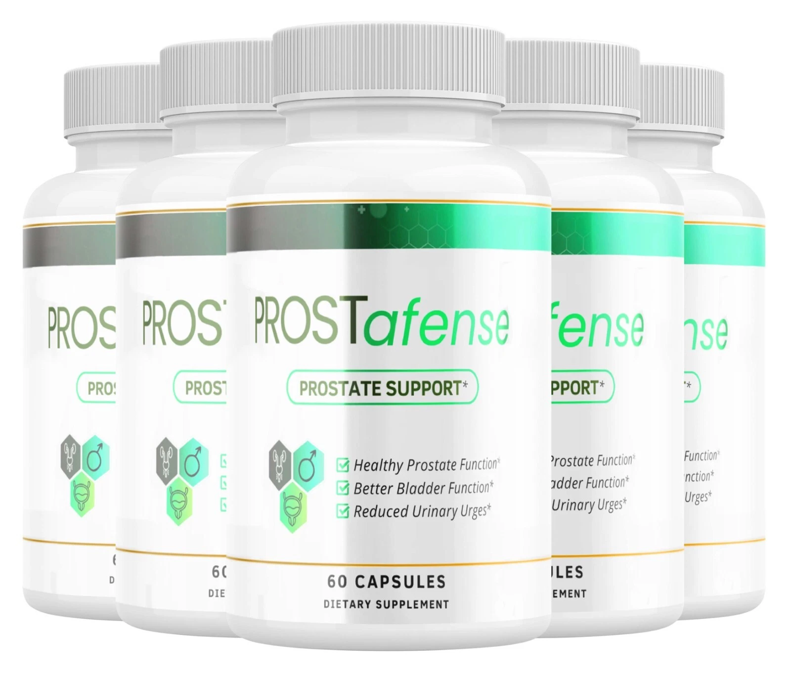 (5 Pack) Prostafense Advanced Capsules to Support Prostate Health & Strong Flow