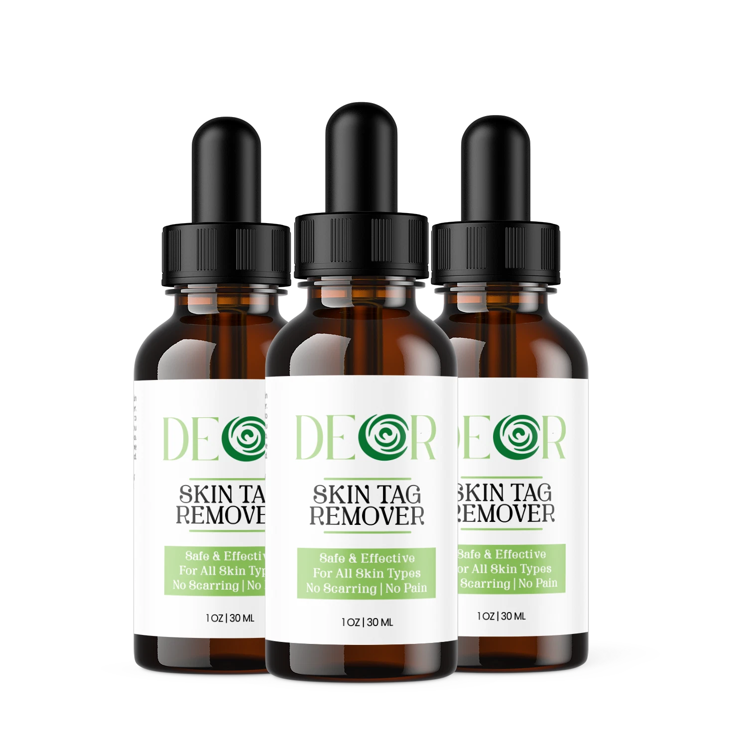 (3 Pack) Deor Skin Drops - Safe for All Skin Types