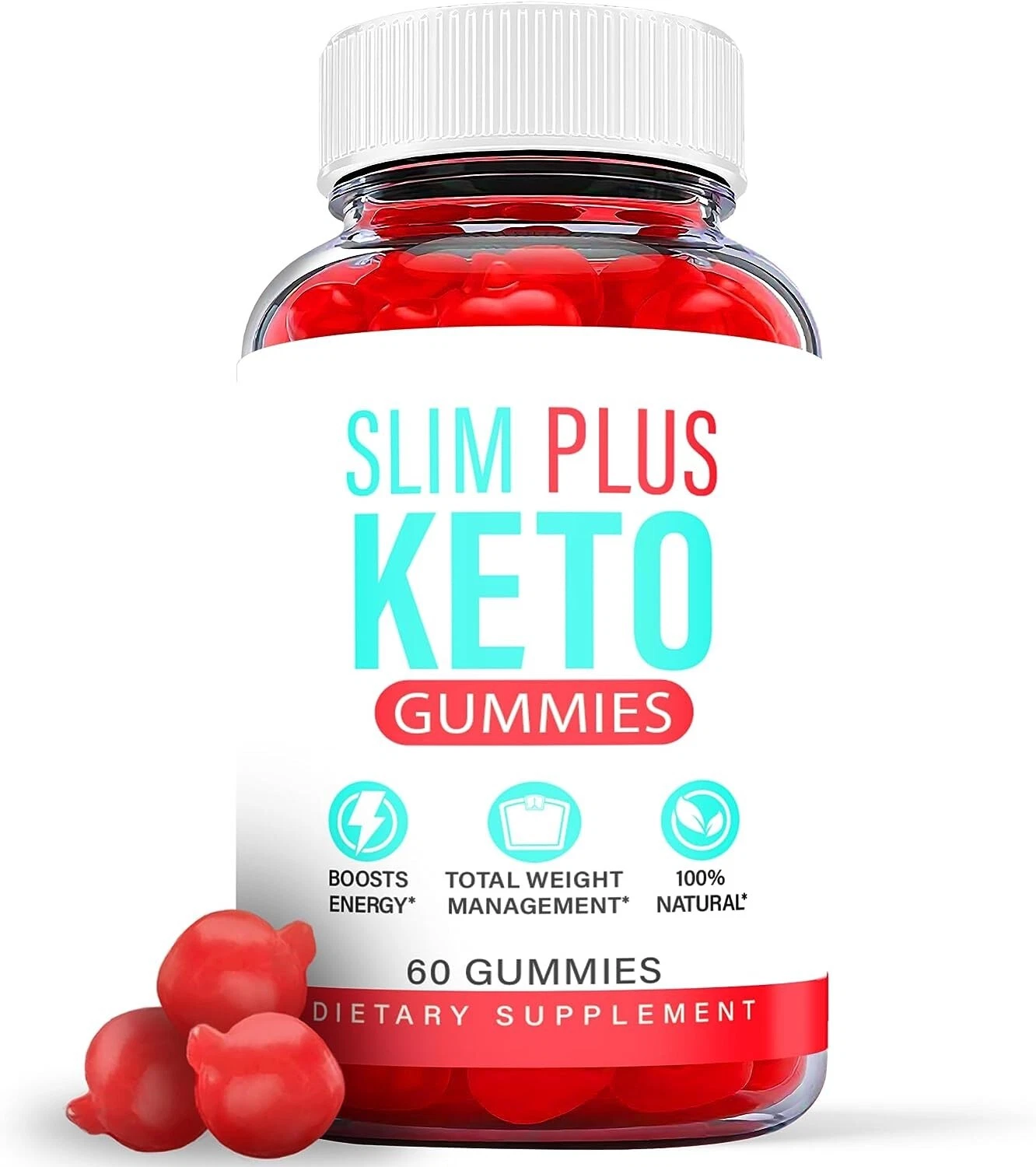 (1 Bottle) Slim Plus ACV Keto Gummies- Advanced ACV Keto Weight Loss Supplement