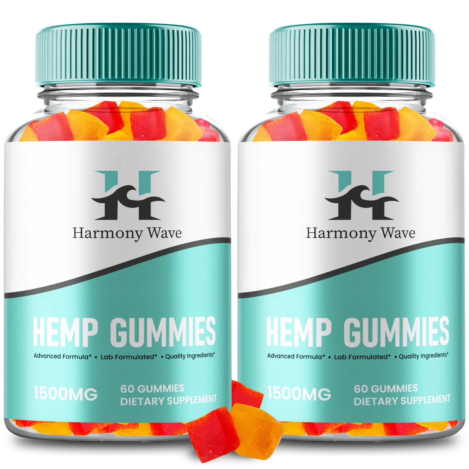 (2 Pack) Harmony Wave Gummies, Overall Health and Wellness Support Gummy