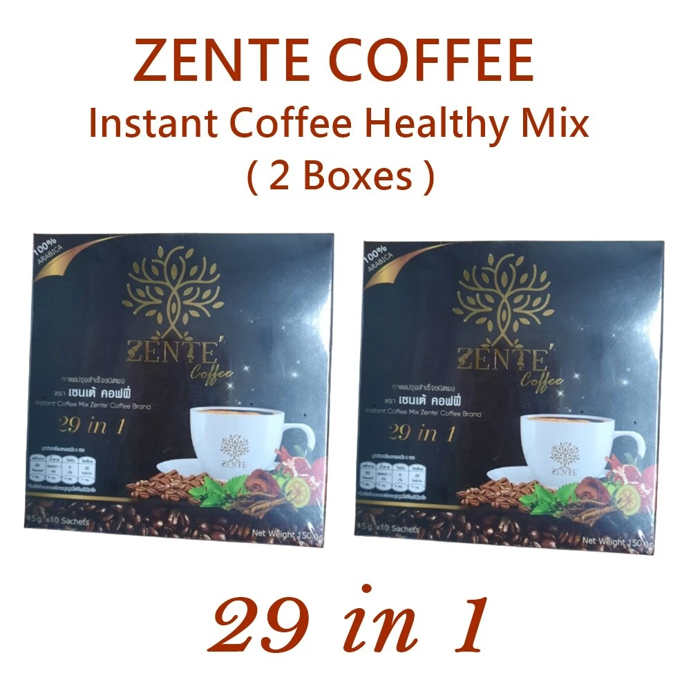 3 in1 Instant coffee mix herbal healthy slimming Burn diet detox weight x2 Boxes