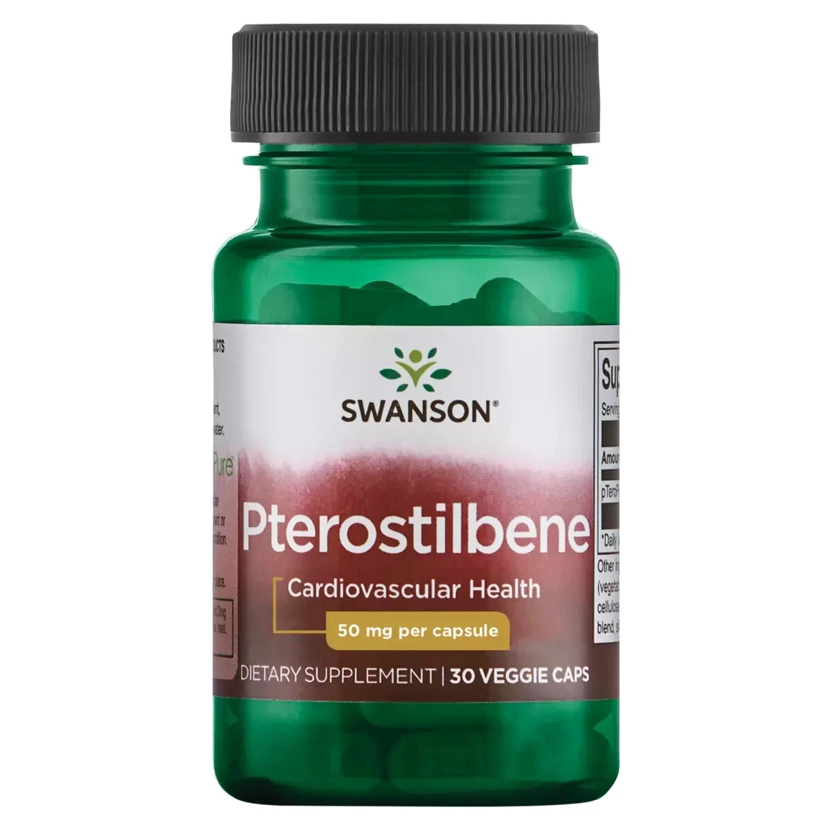Swanson Pterostilbene 50 mg 30 Veggie Capsules