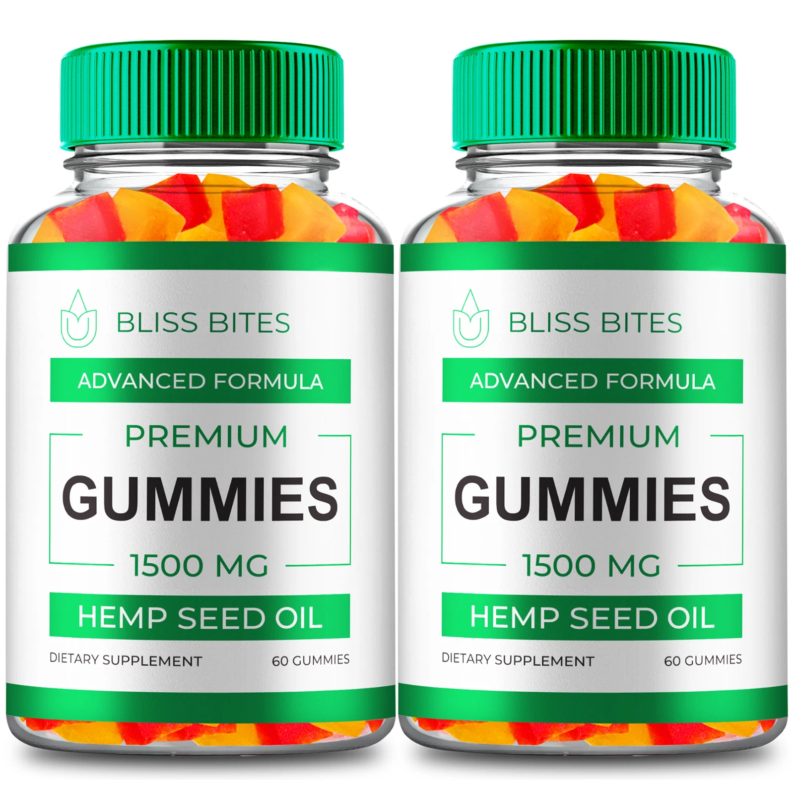 Bliss Bites Gummies - Official Formula (2 Pack)