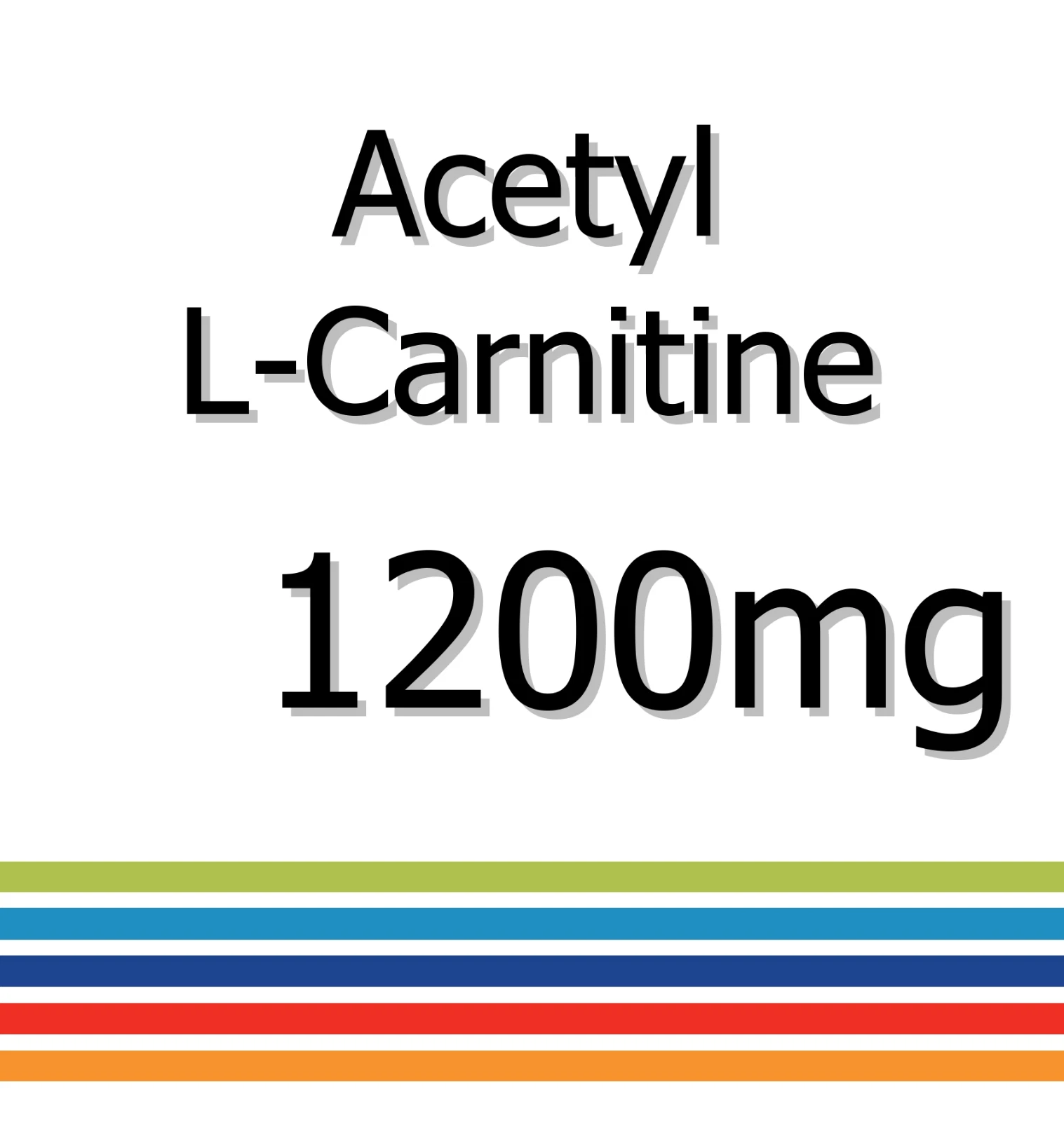 Acetyl L-Carnitine 1200mg x 30 Tablets - Neurotransmitter Balance