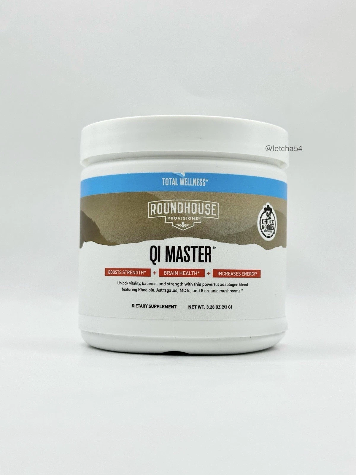 Roundhouse Provisions Qi Master Adaptogen Blend (30 Servings) 3.28 oz *Dent