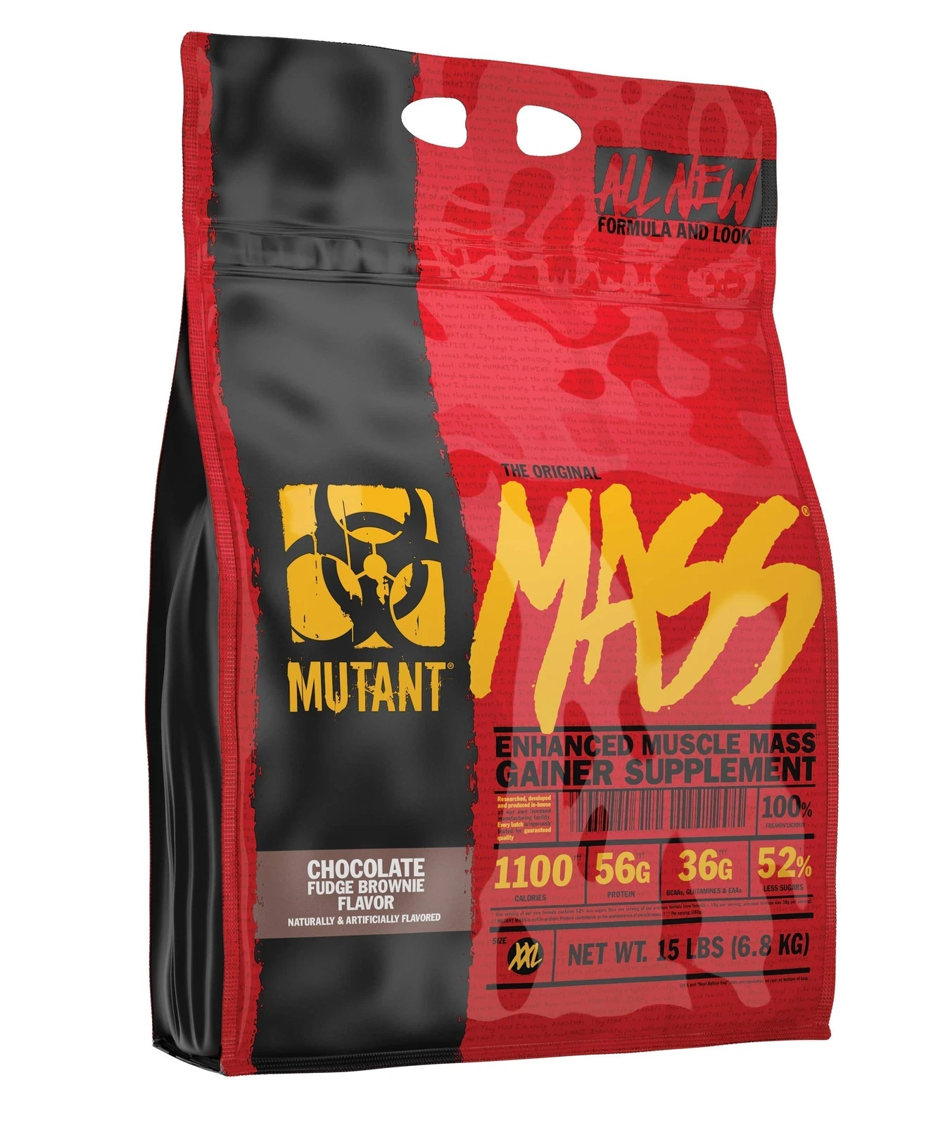 Mutant Mass Weight Gainer Protein Powder Build Muscle Size Strength 15 Pound