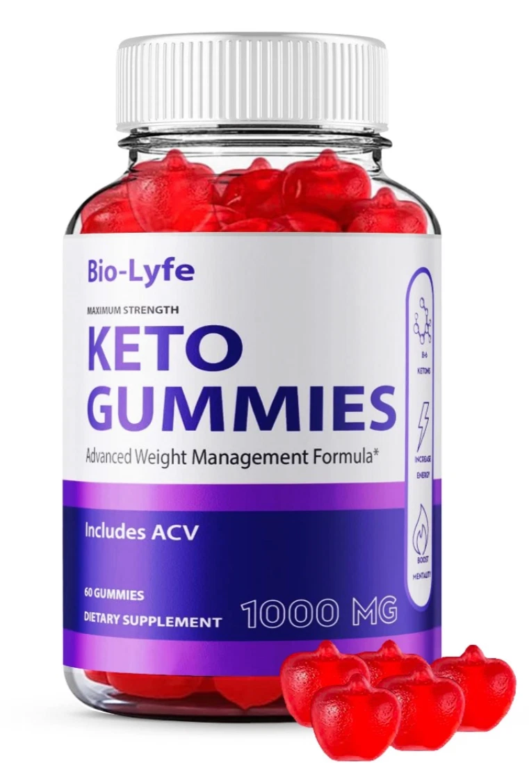 (1 Pack) Biolyfe Keto Gummies Bio Lyfe Keto Gummies Biolife Keto (60 Gummies)