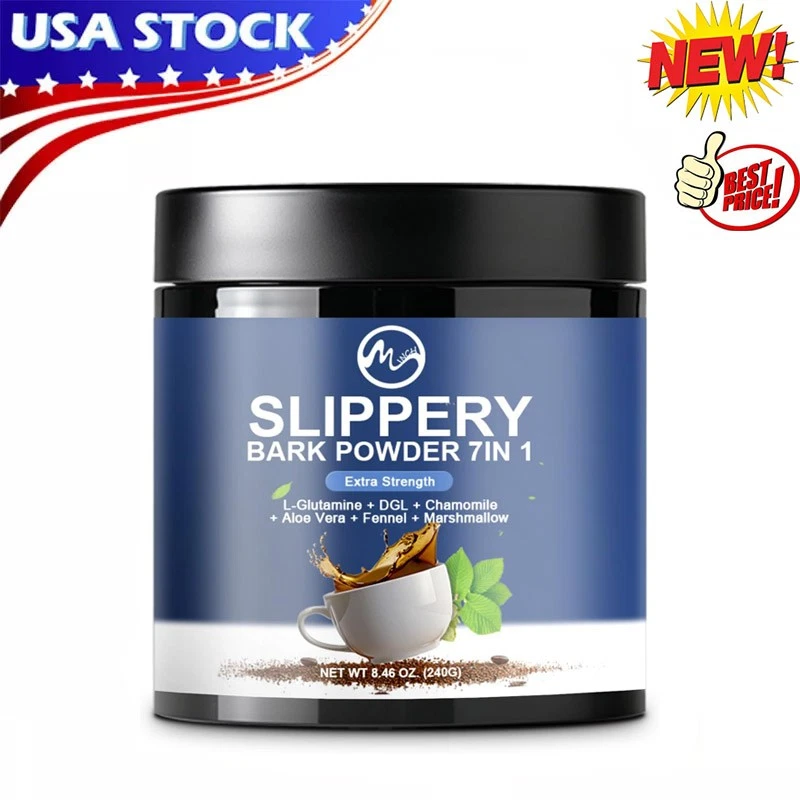 Slippery Elm Bark Extract Powder Support Digestive Health Cough Relief 240g
