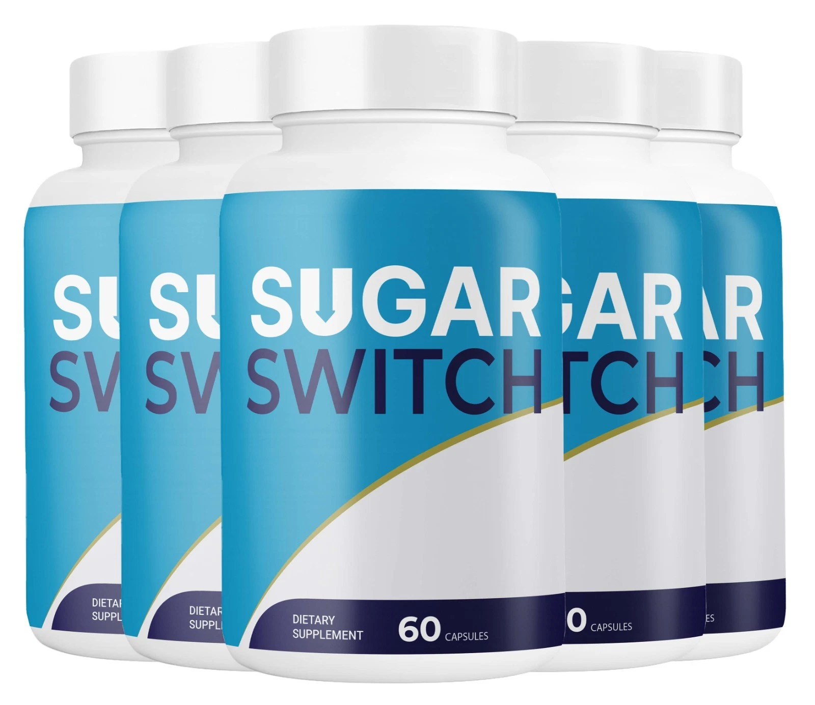 Sugar Switch Boosts Energy and Supports Weight Loss & Blood Health (5 Pack)