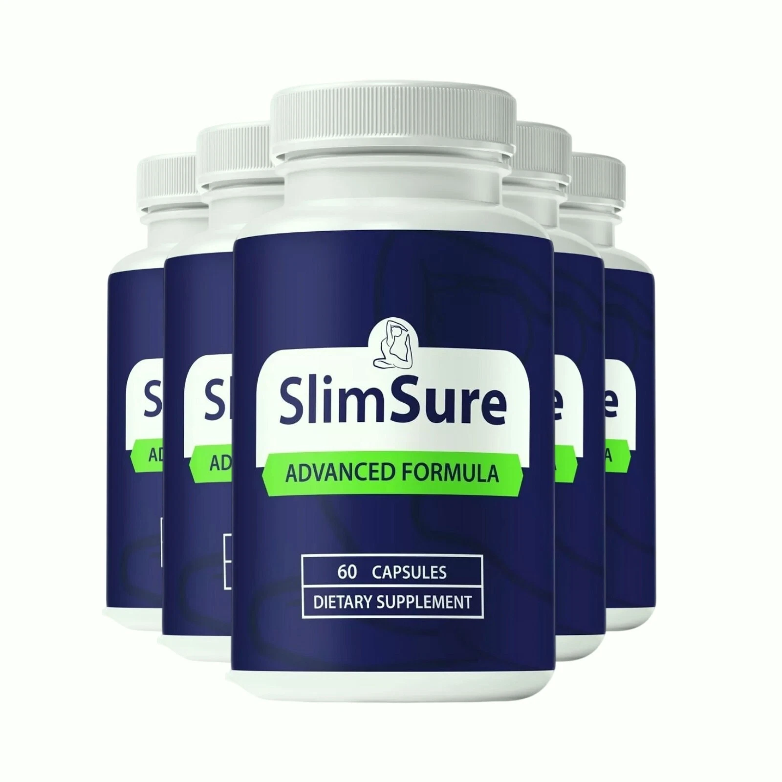 5-Pack Slim Sure Pills, SlimSure Keto Advanced Weight Loss Pills - 300 Capsules
