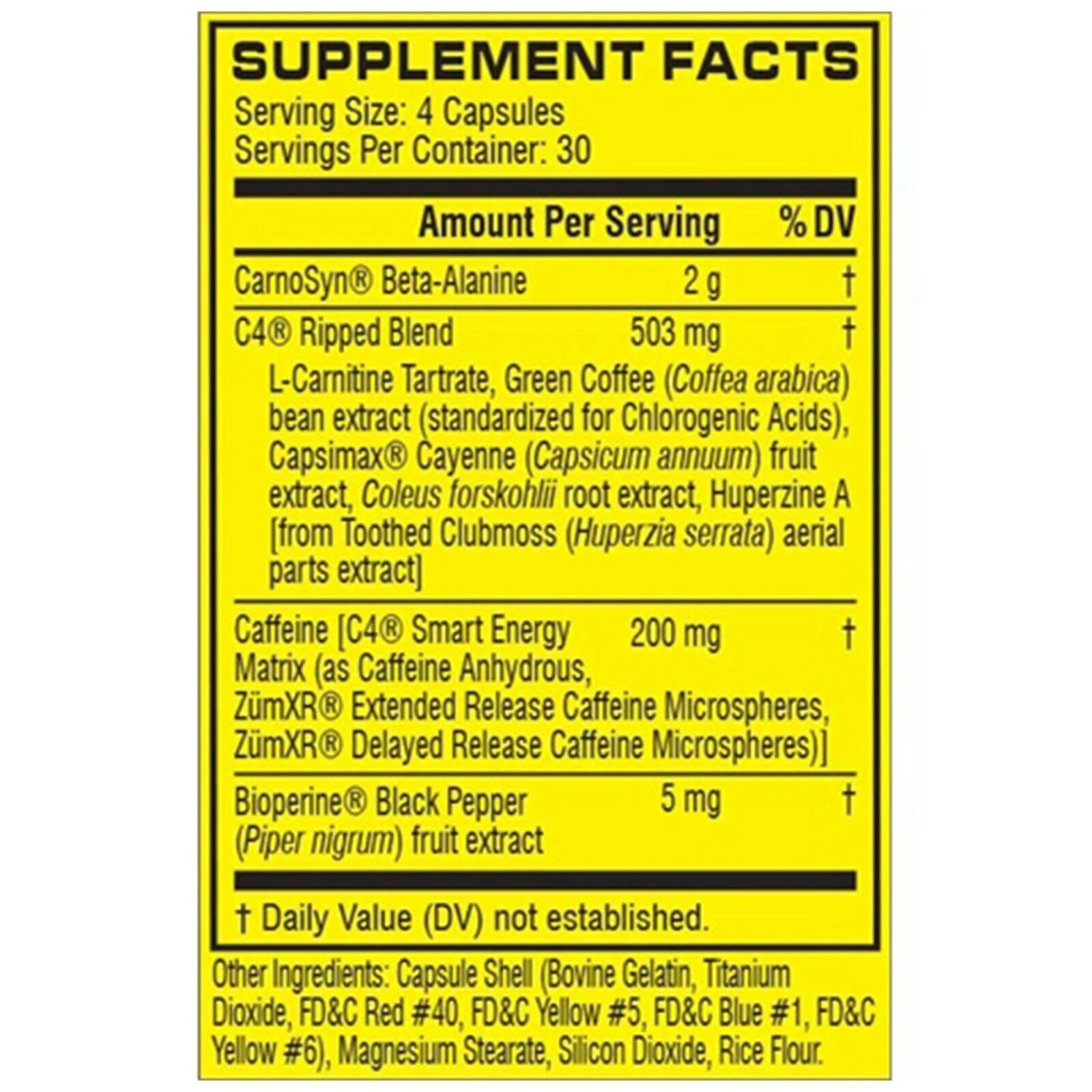 C4 Ripped Pre Workout Powder 30 Servings & C4 Ultimate Pre-Workouts