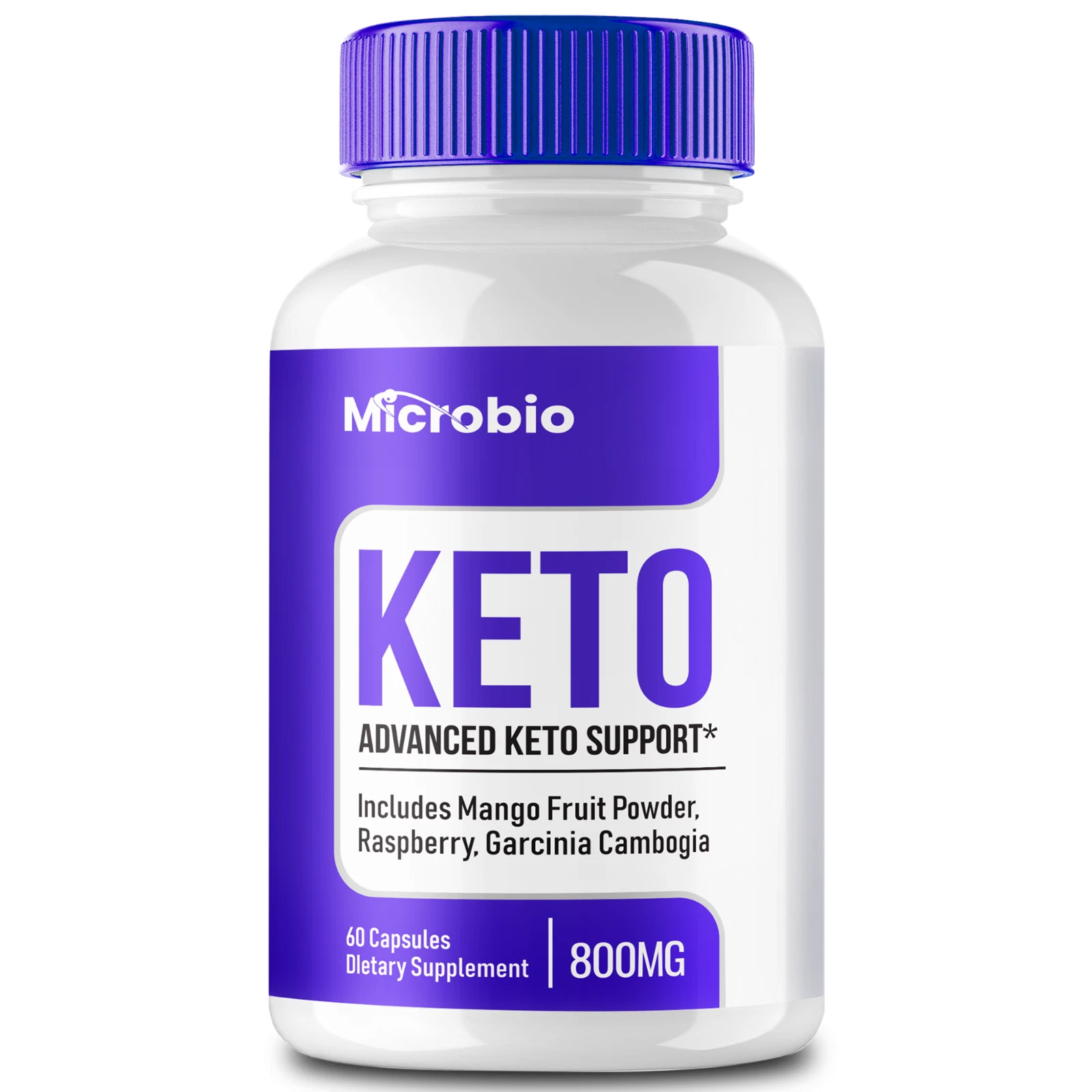 MicroBio Keto Capsules, Micro Bio Advanced Weight Management Pills 60ct