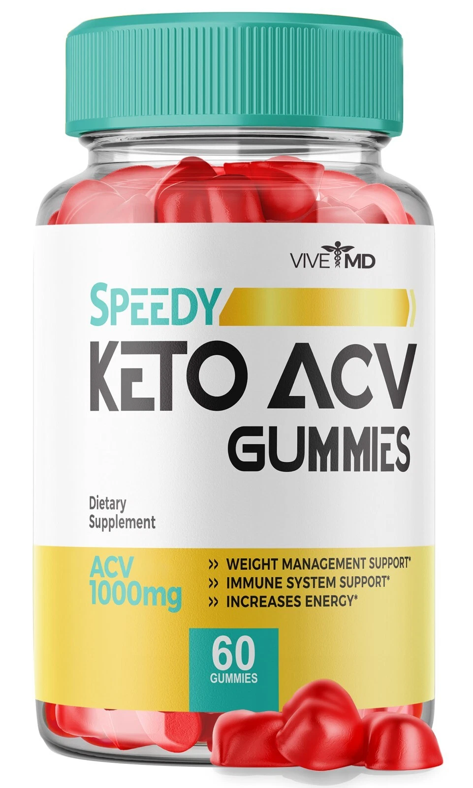 Speedy Keto ACV Gummies, Speedy Keto Weight Loss Gummies (60 Gummies)