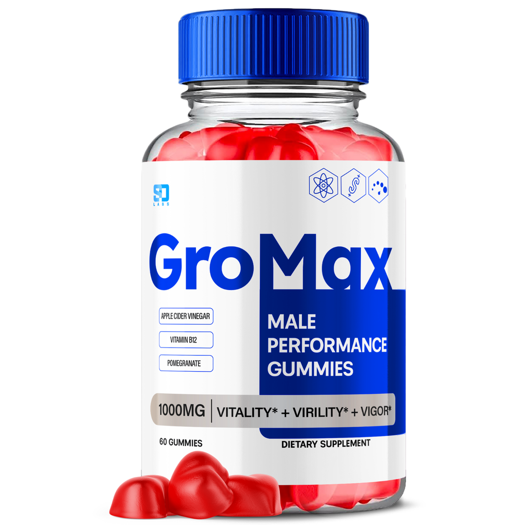 Gromax Gummies - Boost Stamina and Energy for Men 60 Gummies