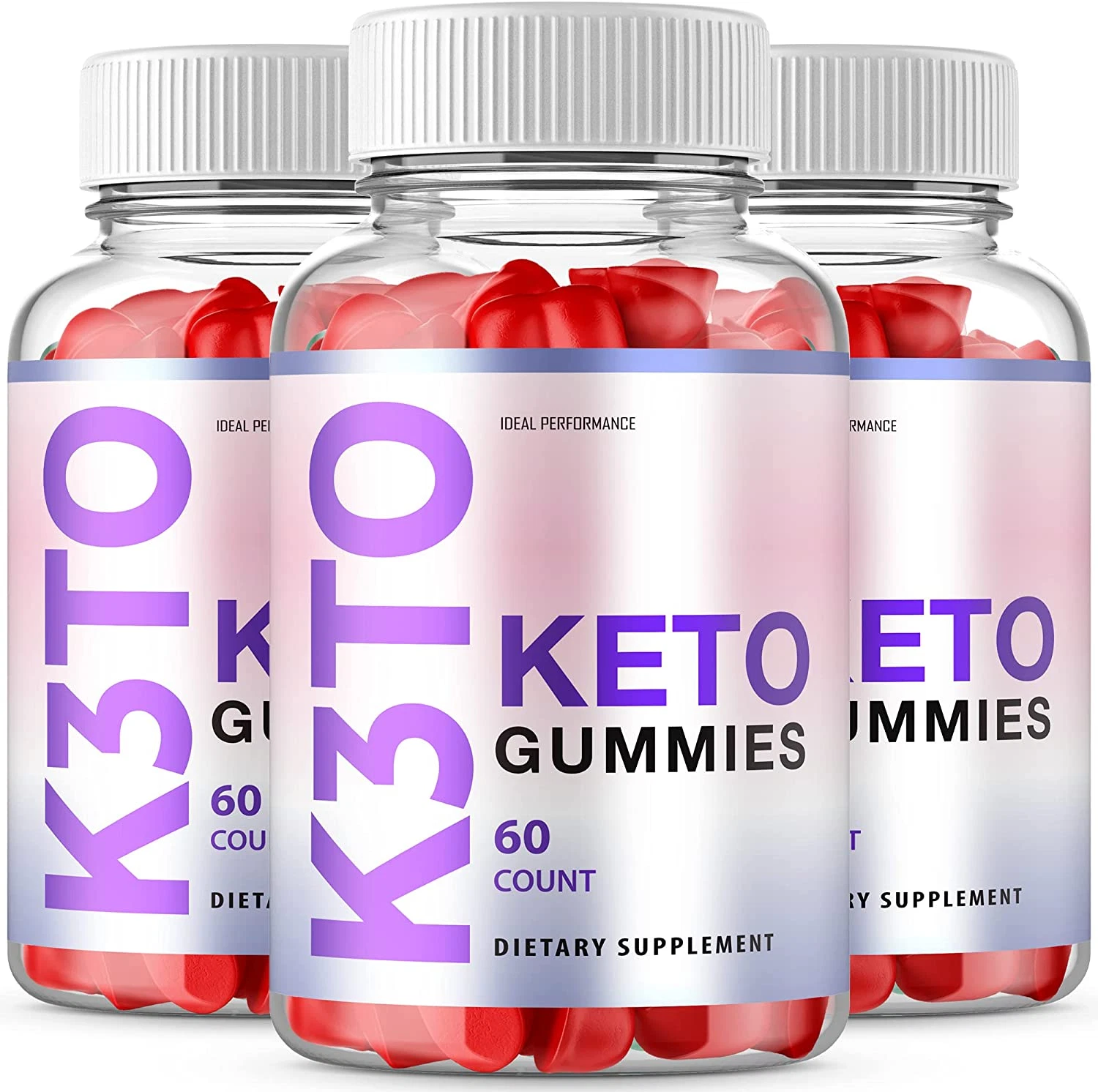 (3 Pack) K3TO. Keto Gummies K3TO Gummies K3 to Gummies (180 Gummies)