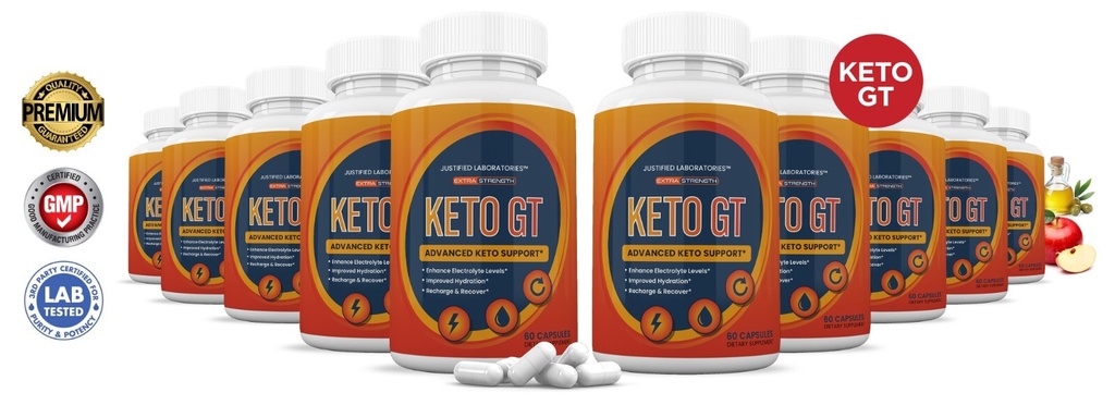 Keto GT ACV Pills 1275MG New Improved Formula 10 Pack