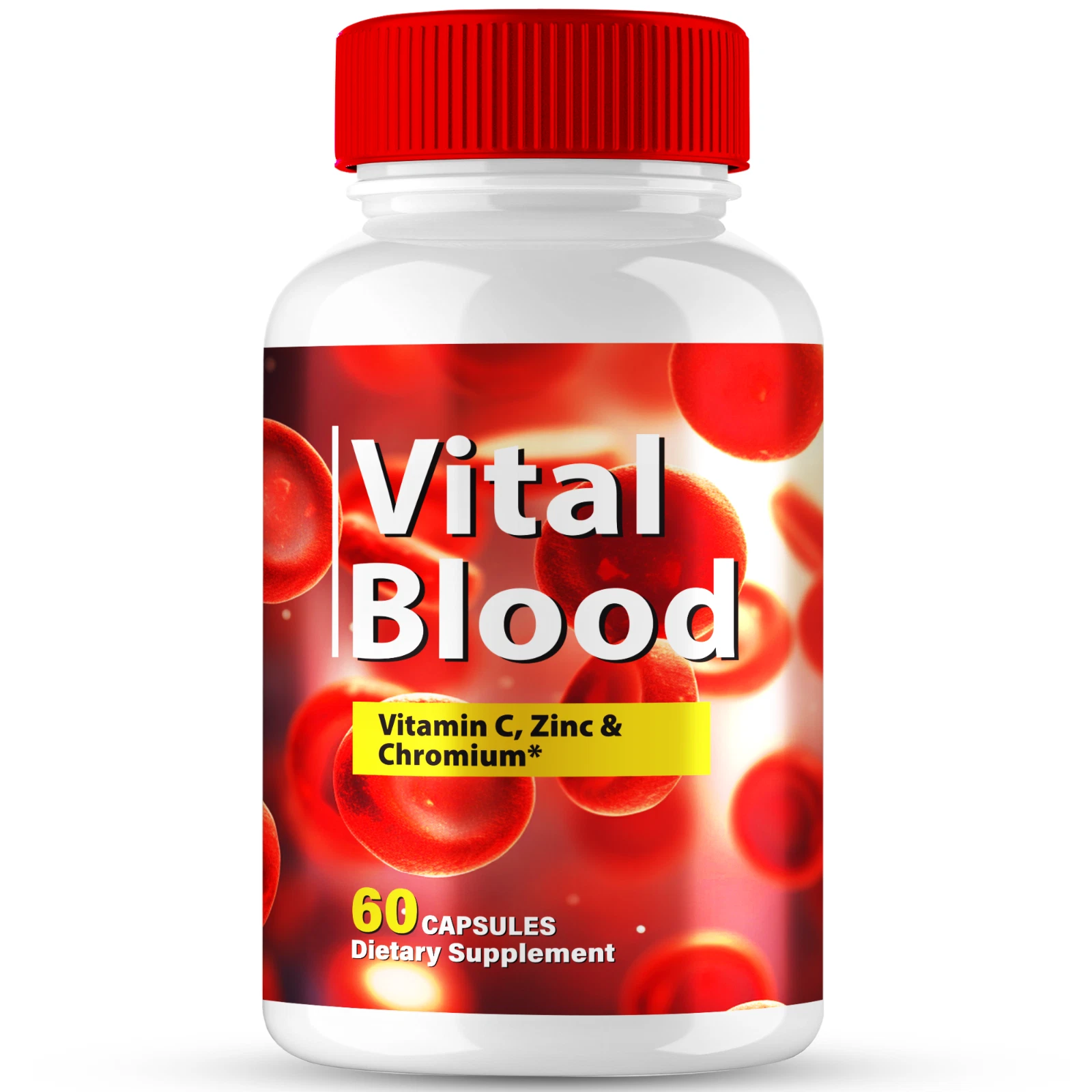 Vital Blood Pills, VitalBlood Blood Health Support for Stable Levels 60ct