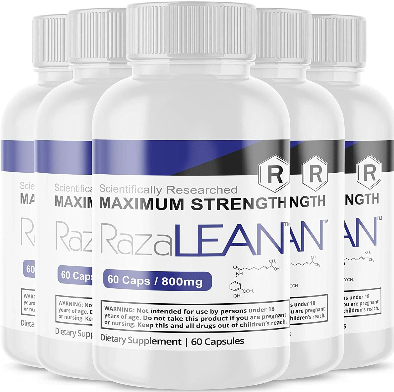 5-Razalean Diet Pills,Weight Loss,Fat Burner,Appetite Suppressant Supplement