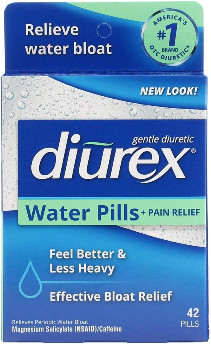 Diurex WATER PILL + Pain Relief 42ct --