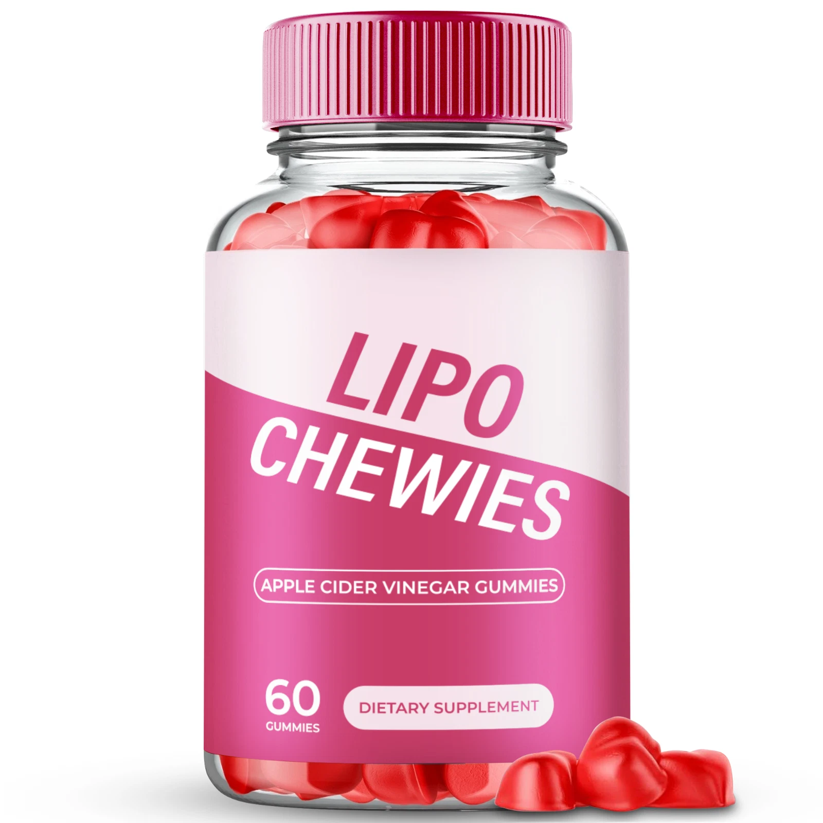 Lipo Chewies for Weight Loss, LipoChewies Max Strength Supplement (60 Gummies)